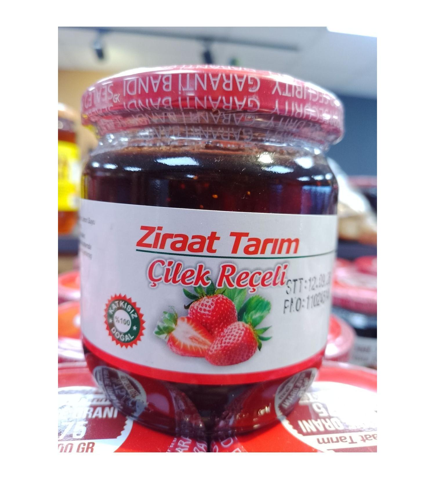 Ataturk Forest Farm Ao Strawberry Jam 500 gr Ziraat Tar m