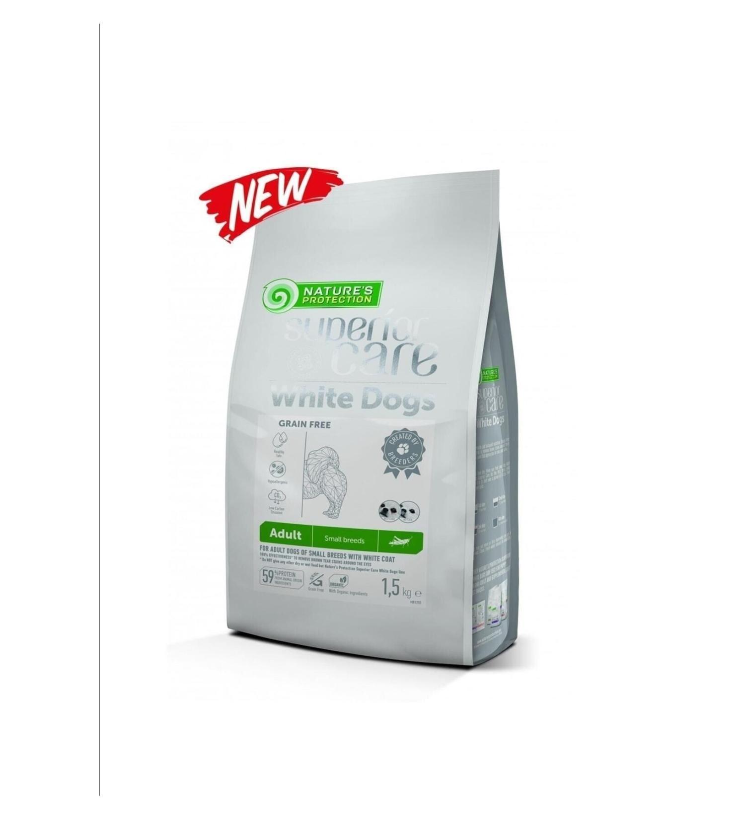 Natures Production Nature's Protection Specially Prepared Insect Protein Adult Small Breed Grain-Free 1.5kg