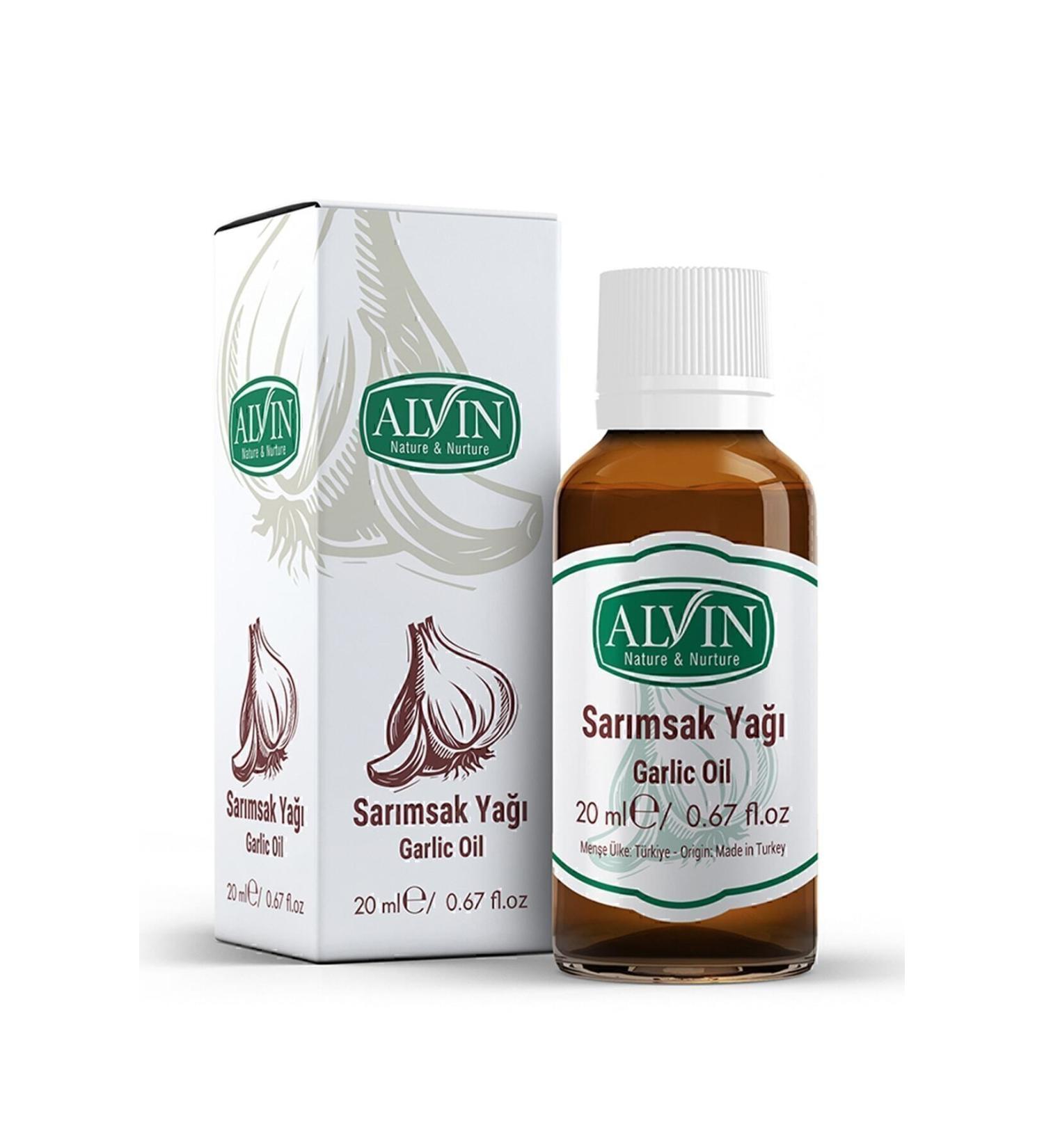 alvin Garlic Oil Special for Hair Falling and Damaged 20 ml - Buy Online on GoSupps.com