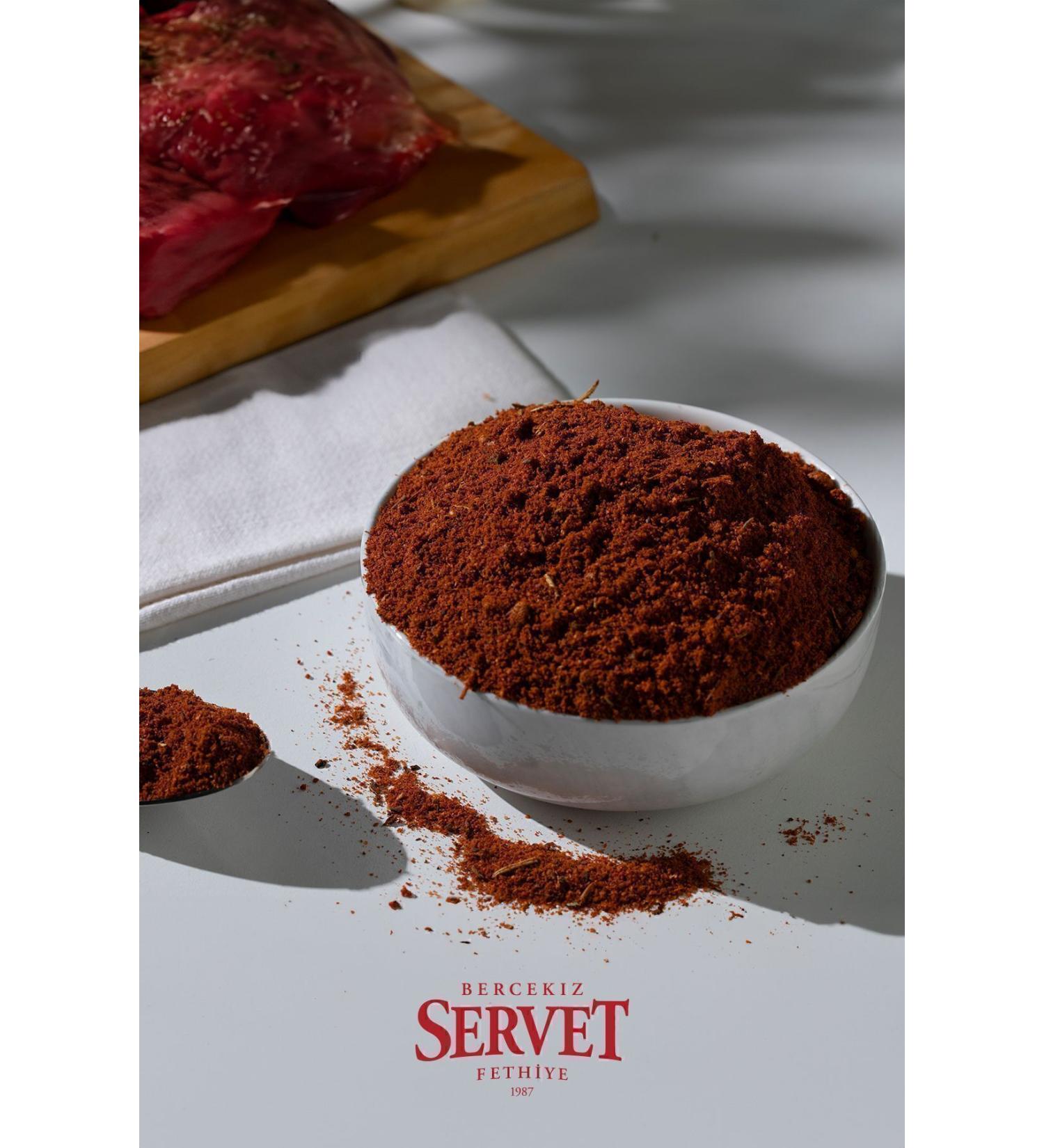 BERCEKIZ SERVET SUGAR Meat Spice Mix 100 Gr - Buy Online on GoSupps.com