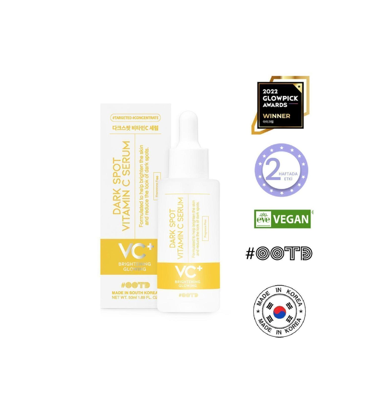 OOTD Dark Spot Vita C Serum for Brightening Dark Skin Spots - Buy Online on GoSupps.com