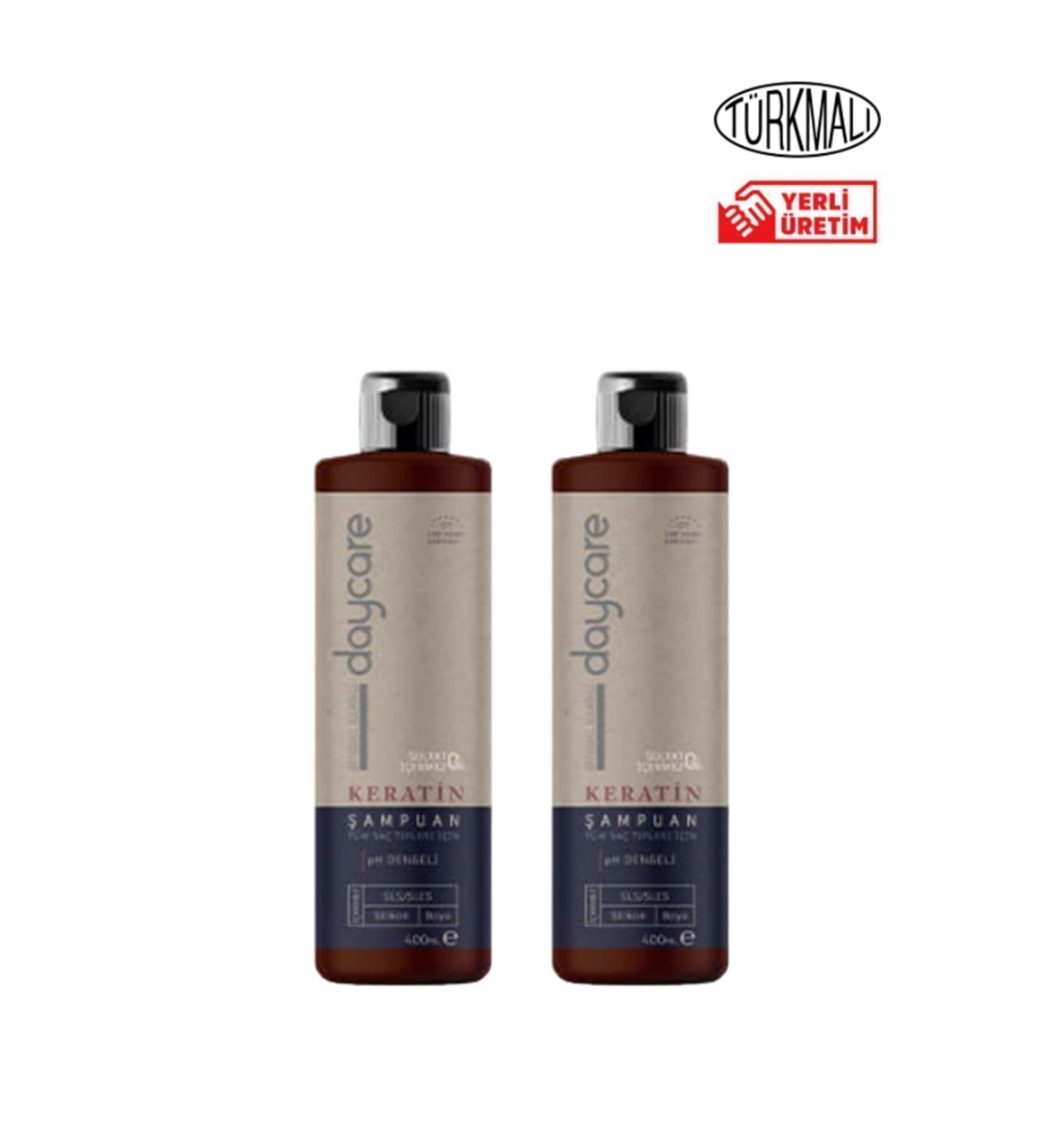 Daycare Keratin Shampoo 400 ml x 2 Pieces
