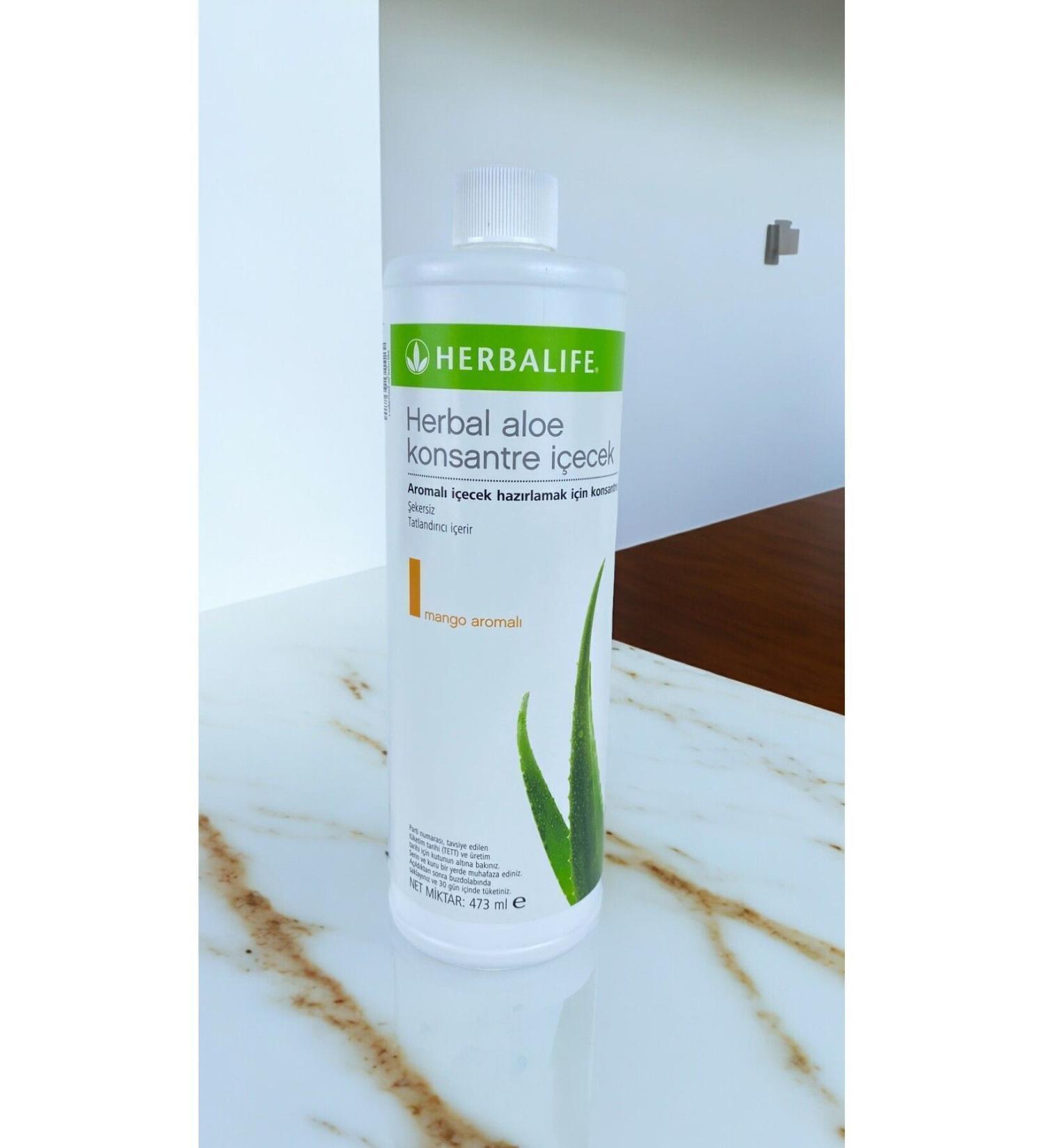 Herbalife Herbal Aloe Concentrate Drink Mango Flavor - Buy Online on GoSupps.com