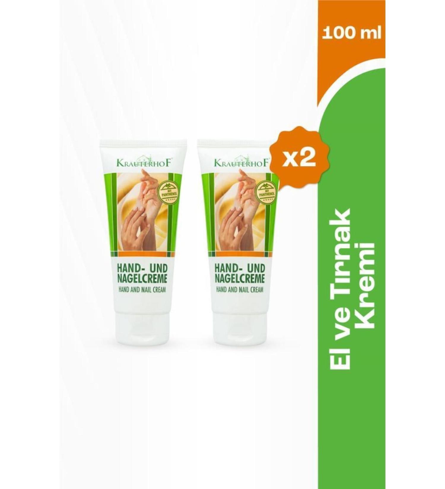 Krauterhof Hand and Nail Cream 100 ml x2 Pieces