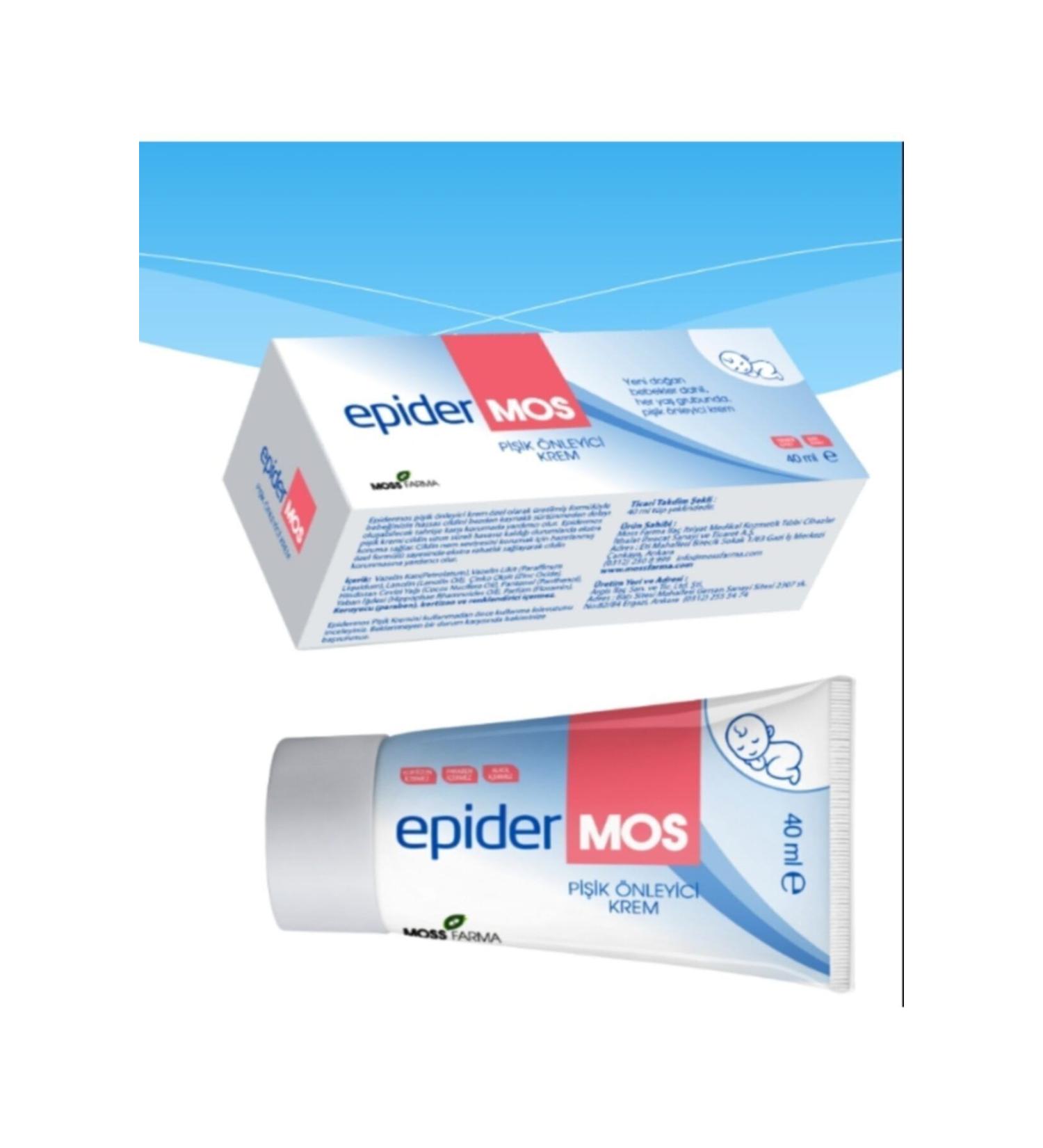 Epidermos Diaper Rash Prevention Cream 40 Ml - Buy Online on GoSupps.com
