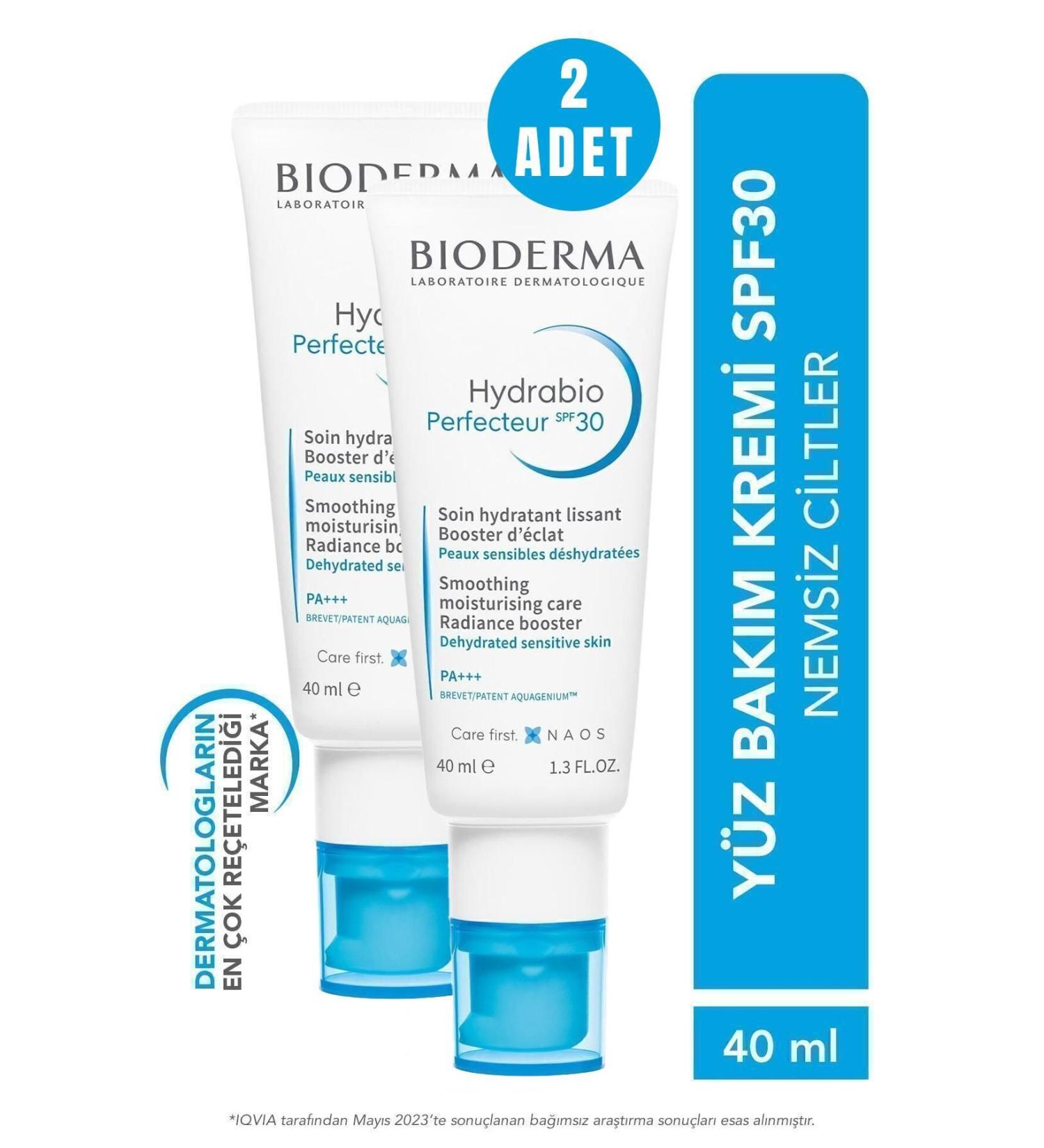 Bioderma Hydrabio Perfecteur SPF30 40 ml 2 Pieces