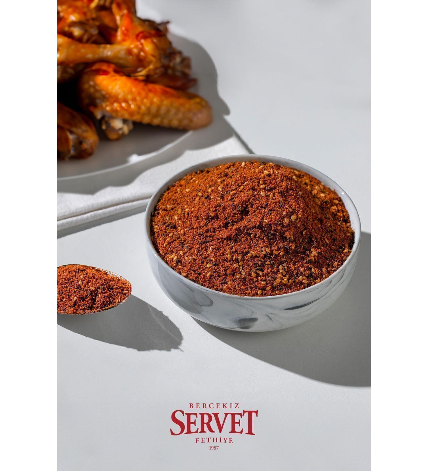 BERCEKIZ SERVET SUGAR Chicken Spices-Special Mix Sauce 100 gr - Buy Online on GoSupps.com