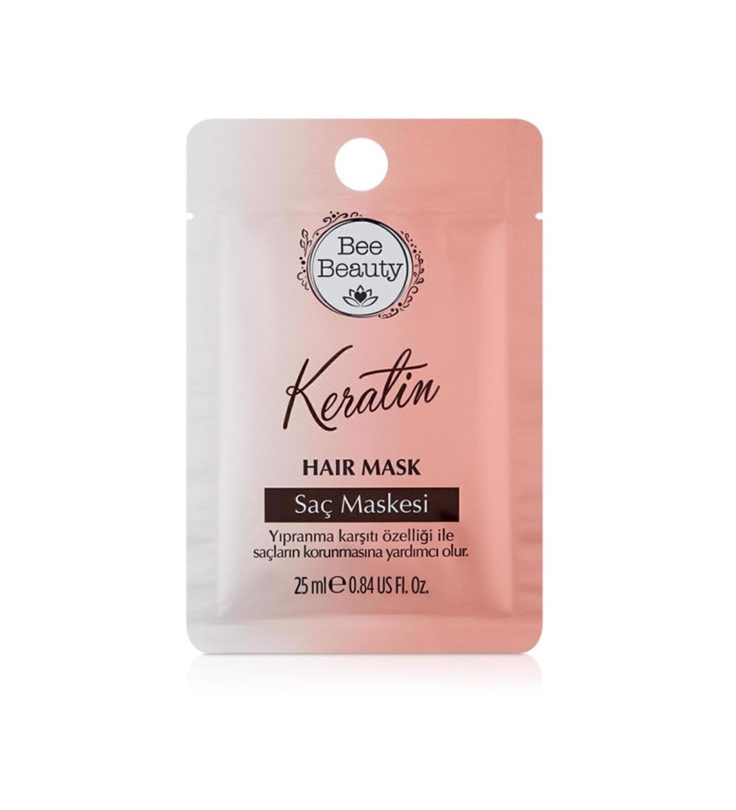 Bee Beauty Keratin Hair Mask 25 Ml