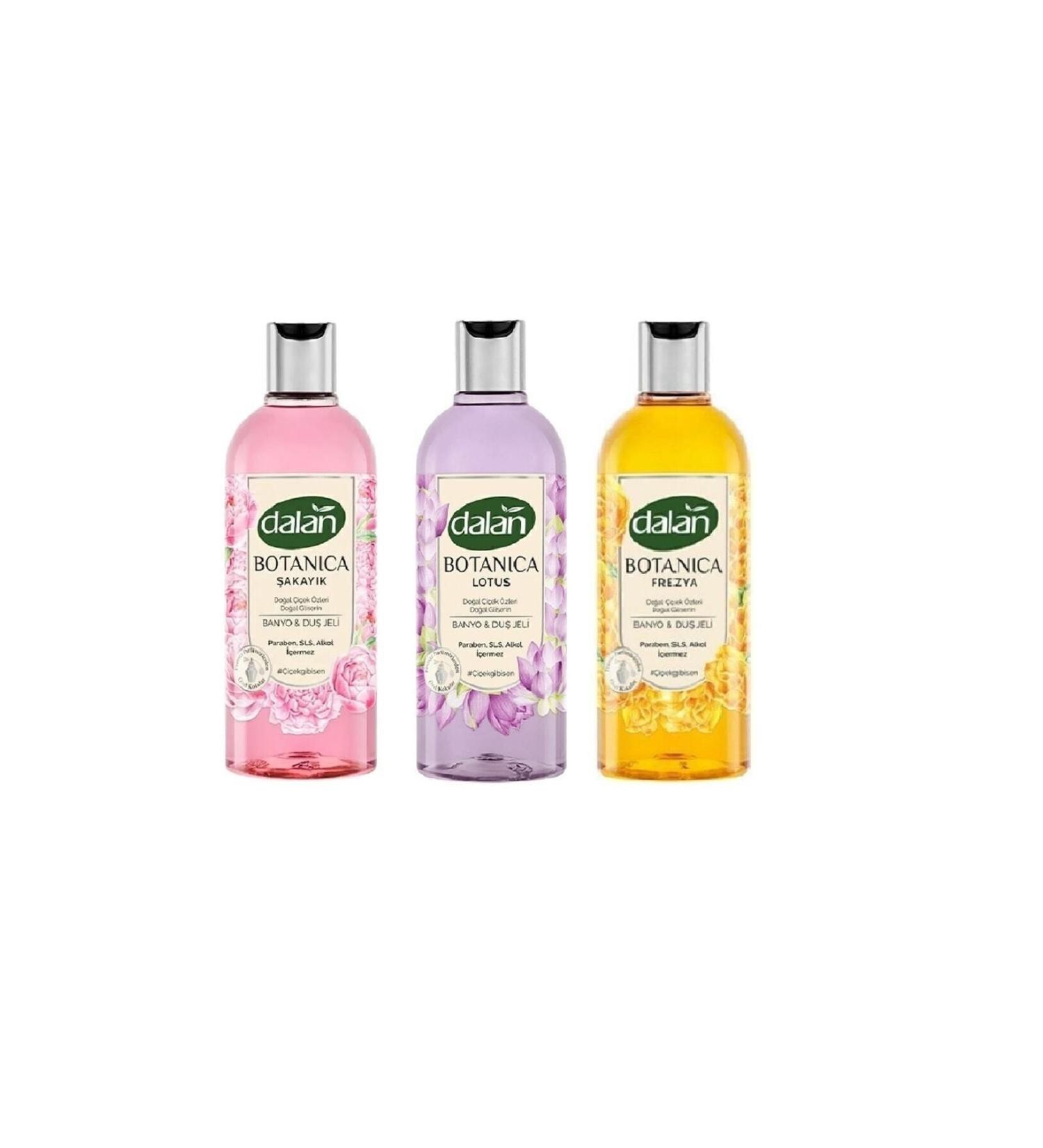 Dalan Botanica Lotus Shower Gel 500 Ml Botanica Freesia Shower Gel 500 Ml Botanica Shower Gel Peony 500ml