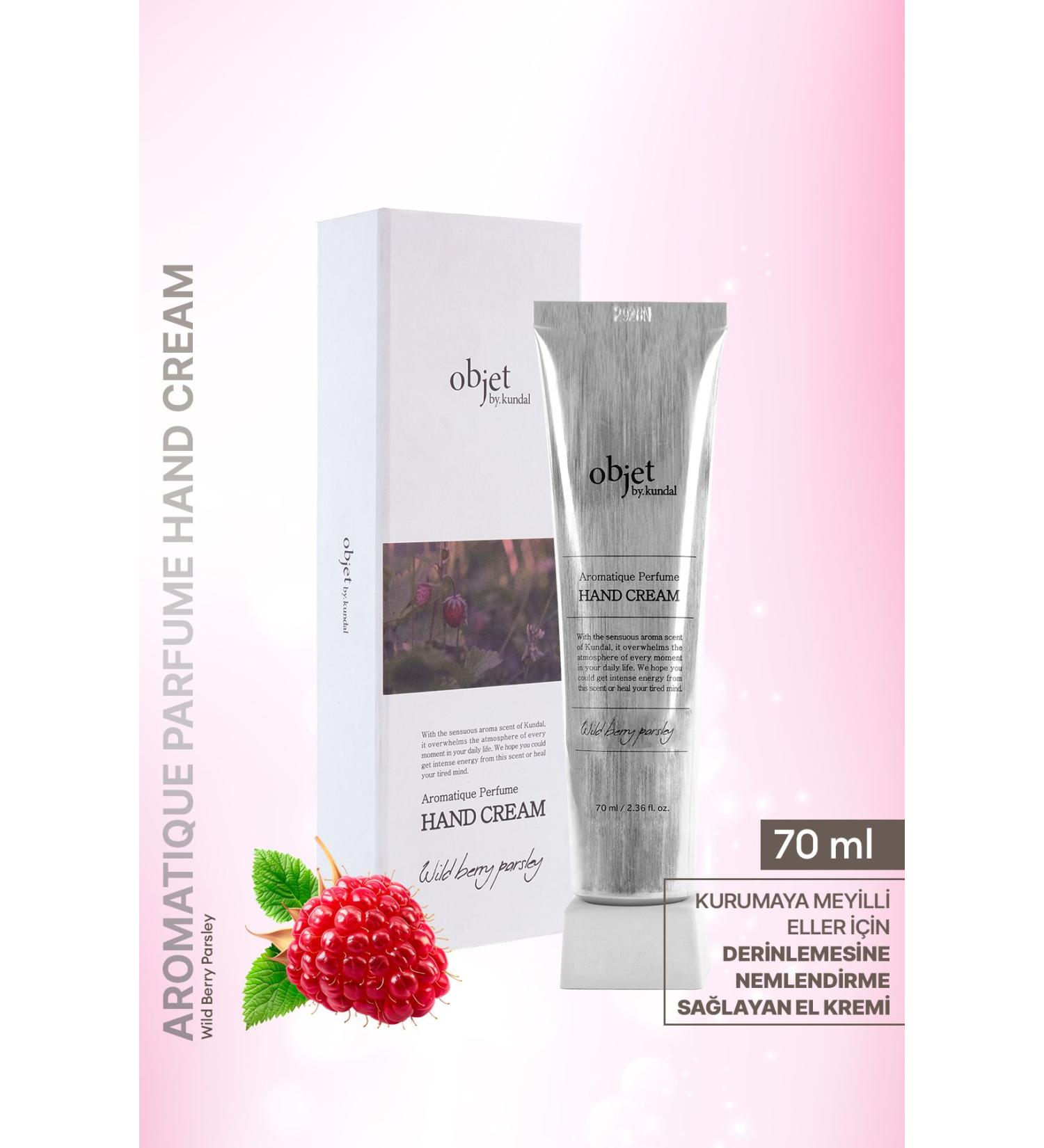 Kundal Perfumed Nourishing Hand Cream KUNDAL Aromatique Perfume Hand Cream 70ml (Wildberry Parsley) - Buy Online on GoSupps.com