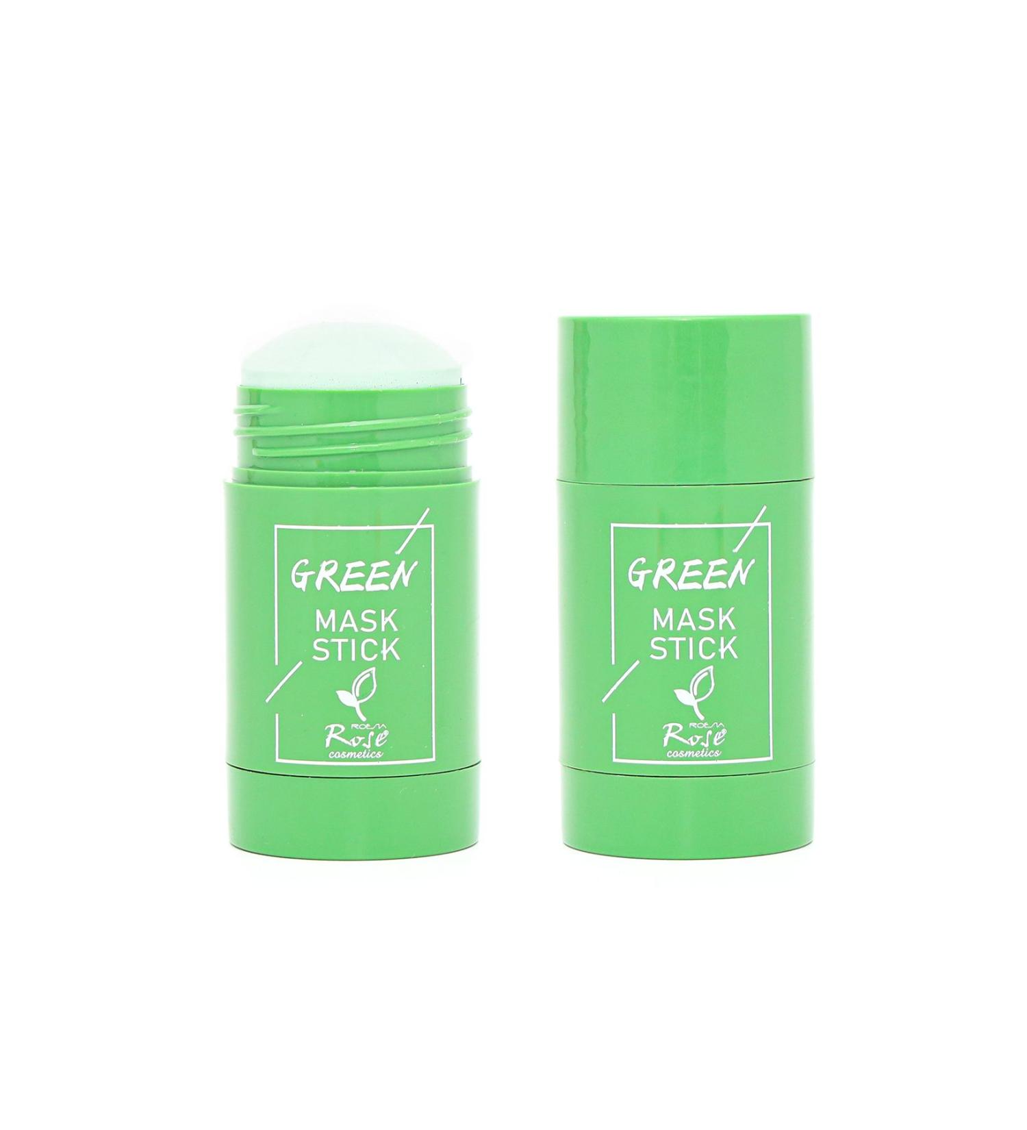 Roesia Rose Cosmetics Rose Green Tea Extract Blackhead and Acne Mask & Green Tea Mask Stick