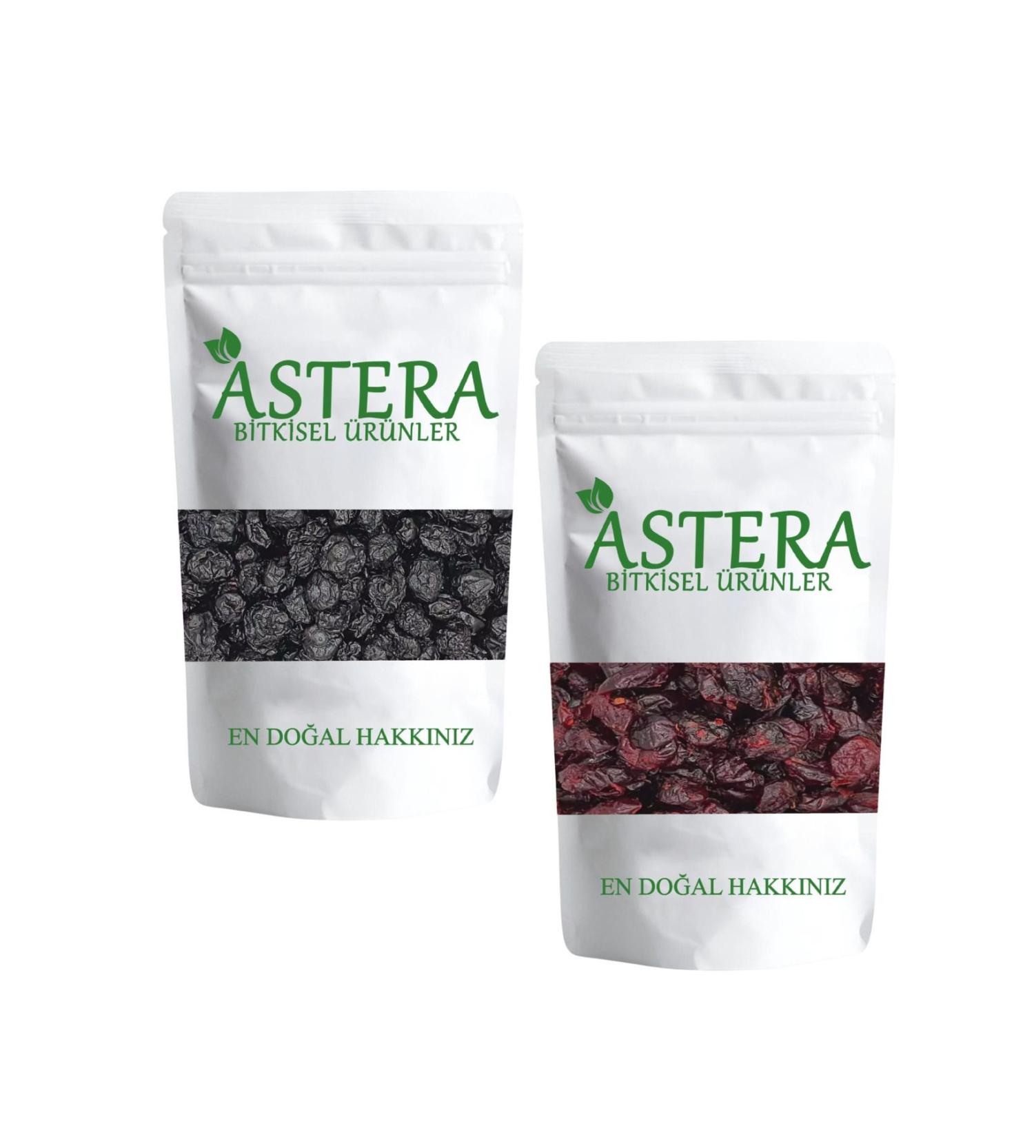 ASTERA 1 Kg Blueberry - 1 Kg Cranberry (Cranberry)