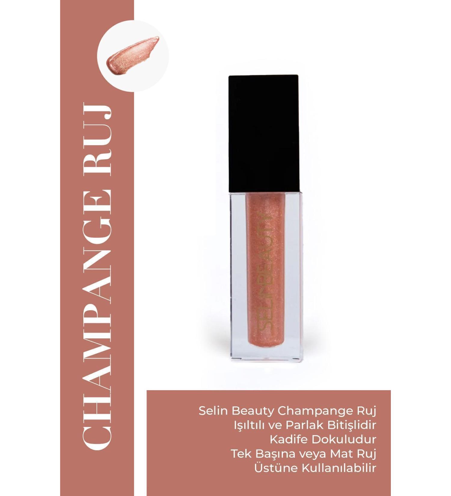 Selin Beauty Champagne Lipstick
