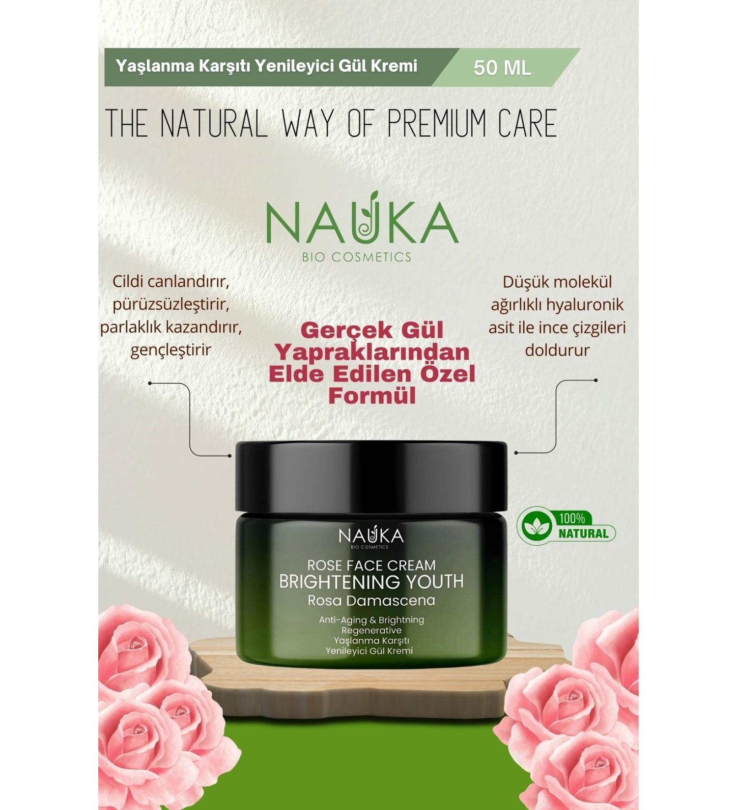nauka BRIGHTENING YOUTH ROSE FACE CREAM