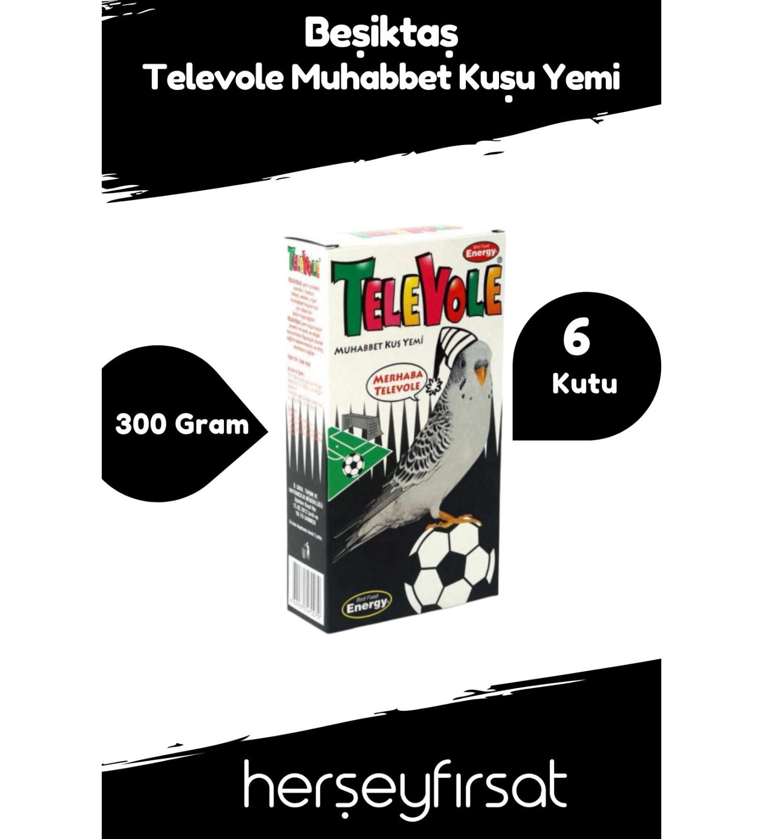 Energy Televole Budgie Food-bjk 300 Grams-6 Boxes