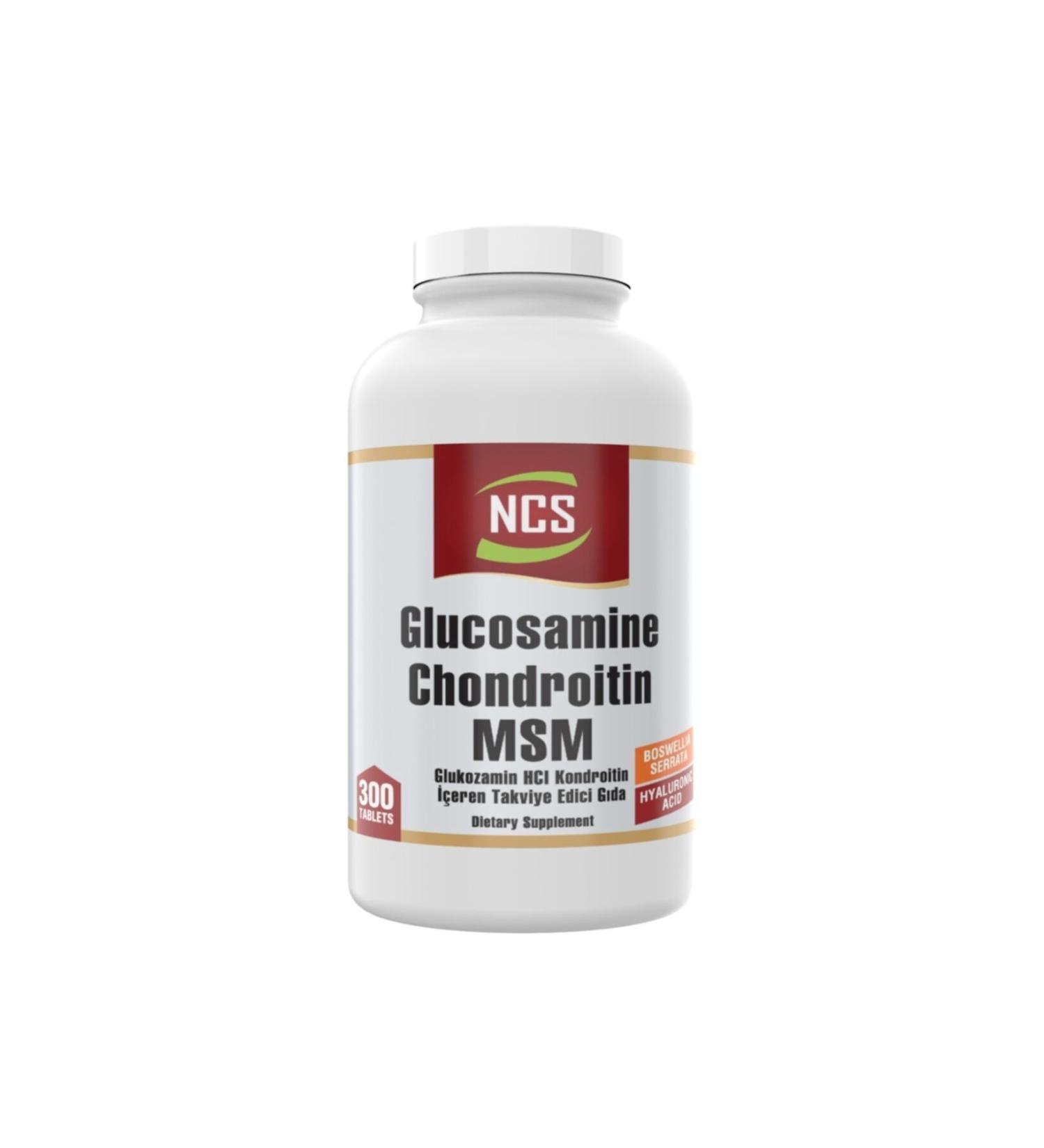 Ncs Glucosamine Chondroitin Msm 300tablet Glucosamine Hyaluronic