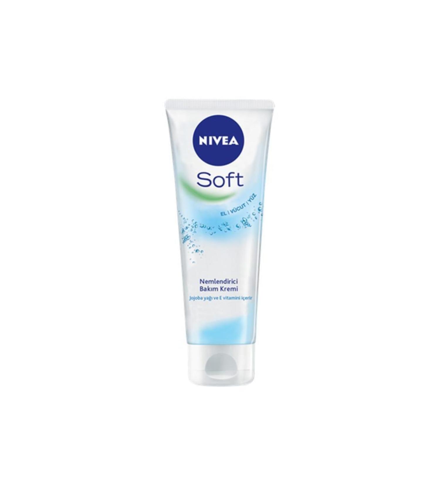 NIVEA Soft Moisturizing Skin Softening Cream Care Cream 75 ml