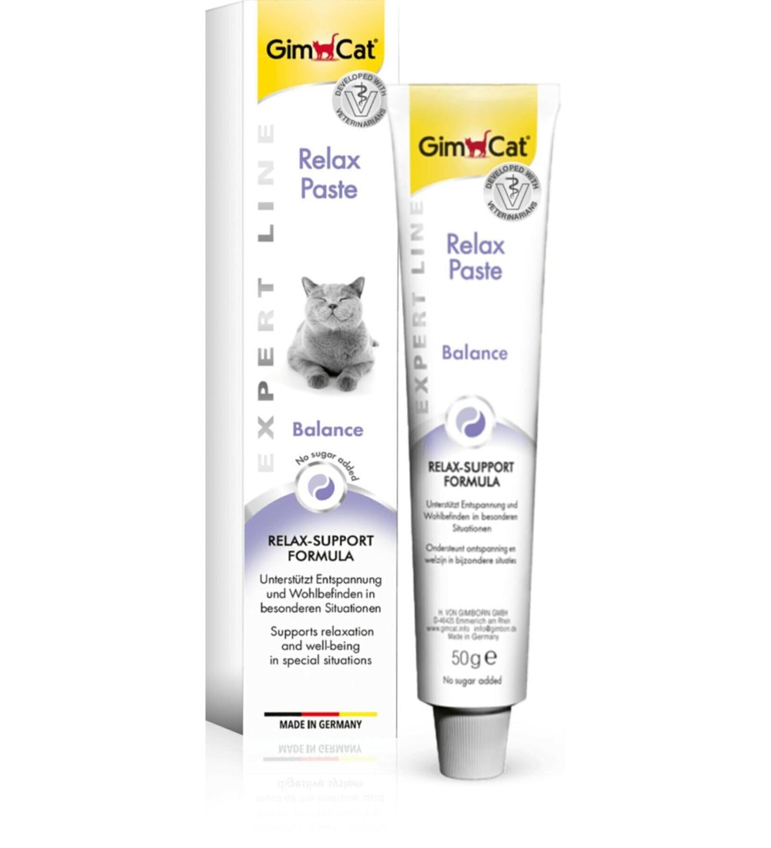Gimcat Expert Line Relax Paste Cat Vitamin 50 Grams