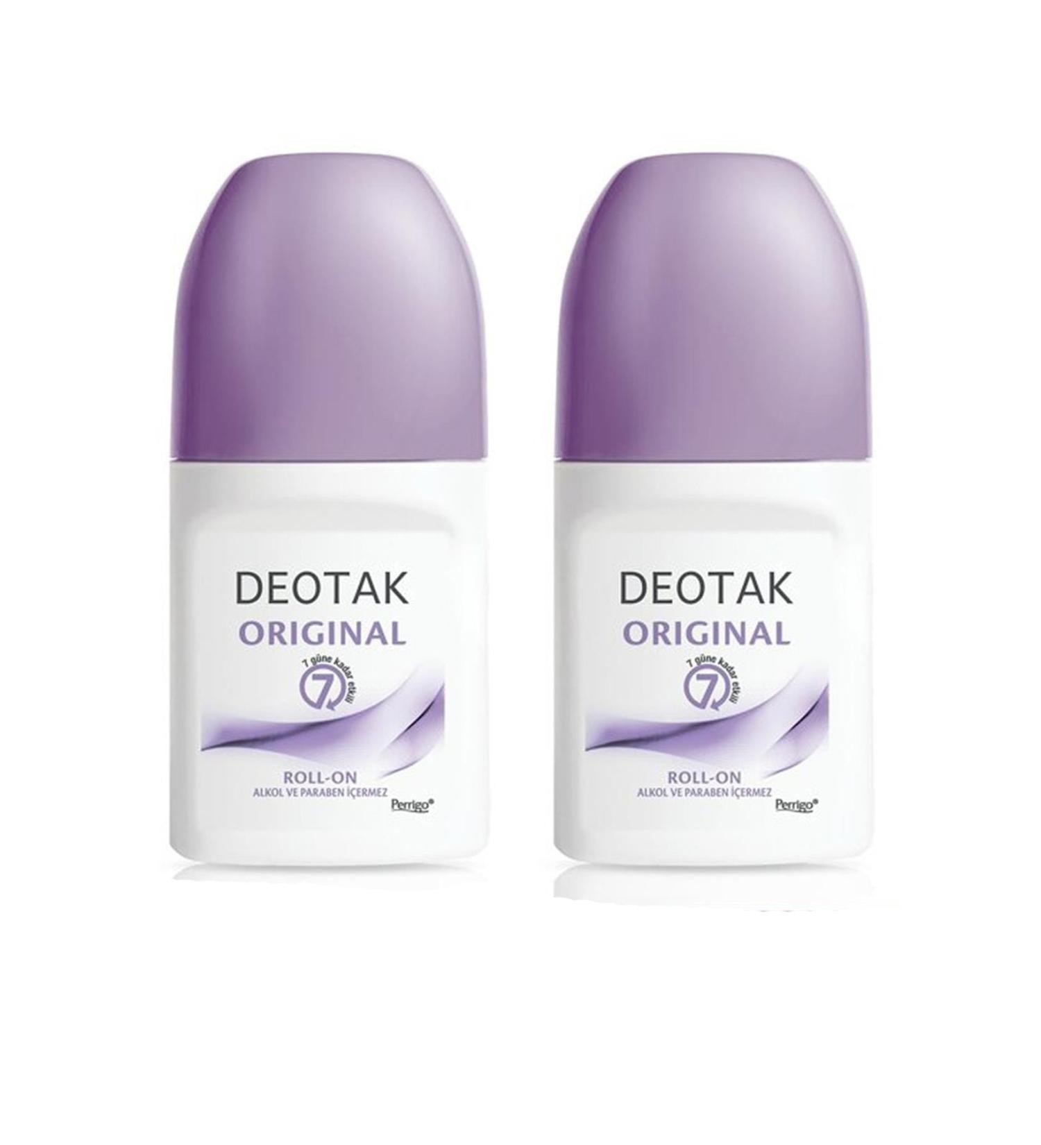 Deotak Roll-on 35 ml Original Women X 2 Pieces