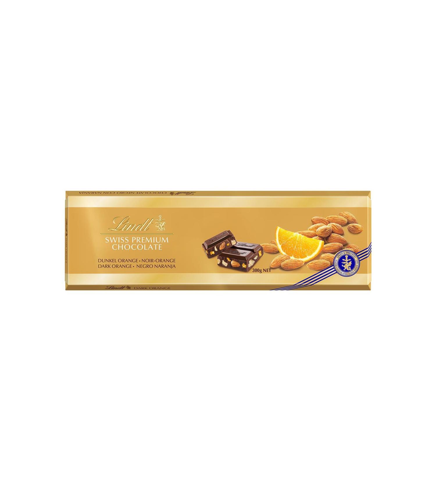 Lindt Dark Orange Almond 300gr.