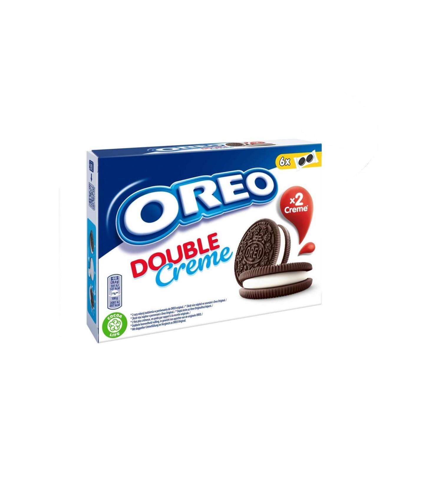 Oreo Biscuit Double Cream 170 gr 4-Pack