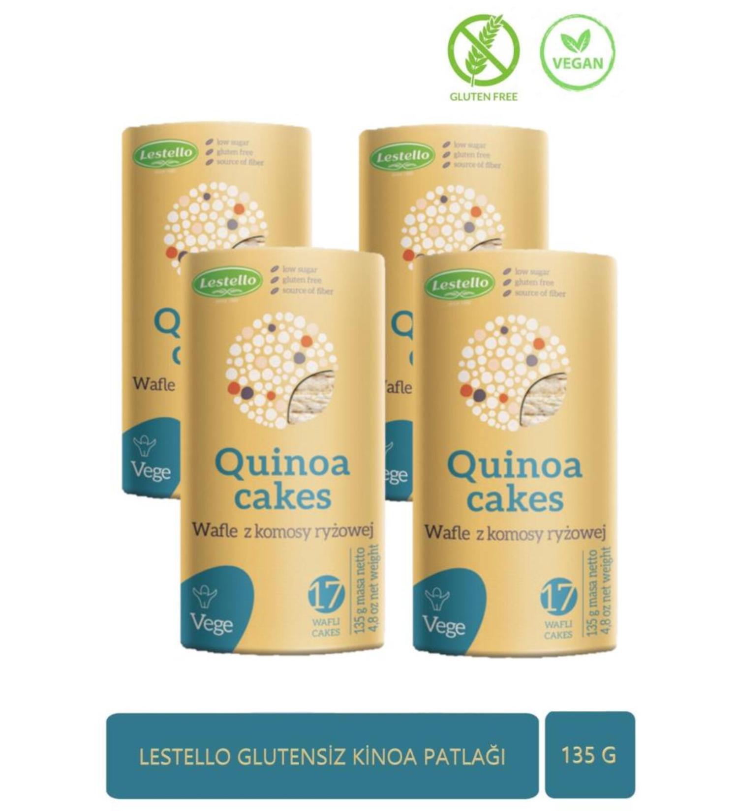 Lestello Gluten-Free Quinoa Puffs 135 G.