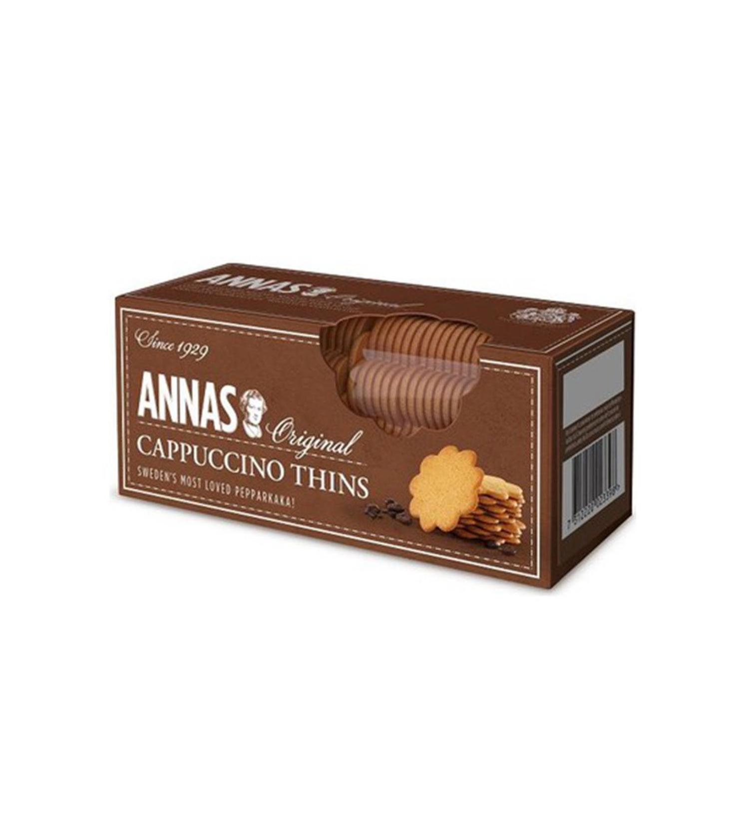 Lotus Annas Cappuccino Thins 150 G