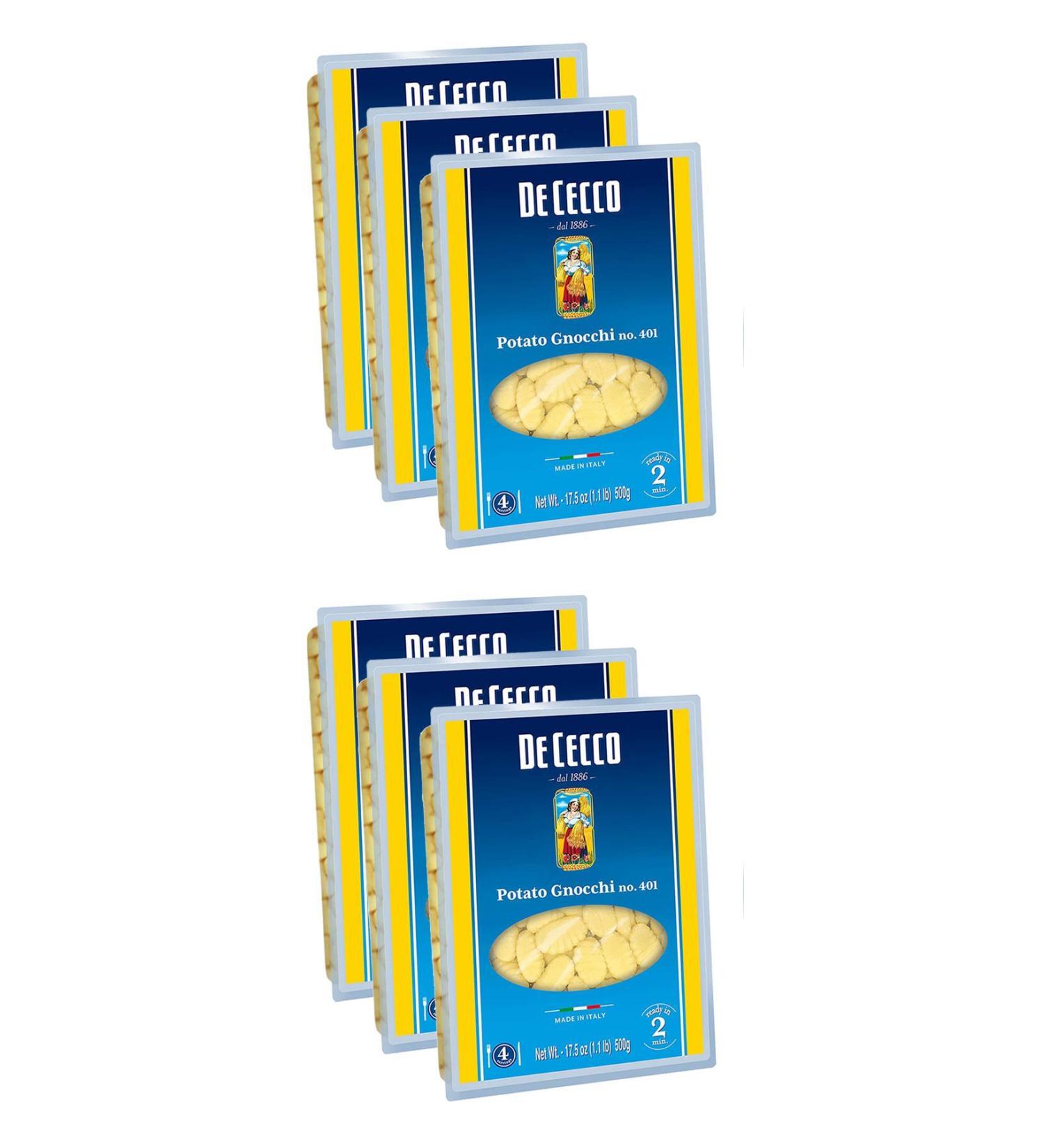 De Cecco Gnocchi Di Patate 500 GX 6 Pieces