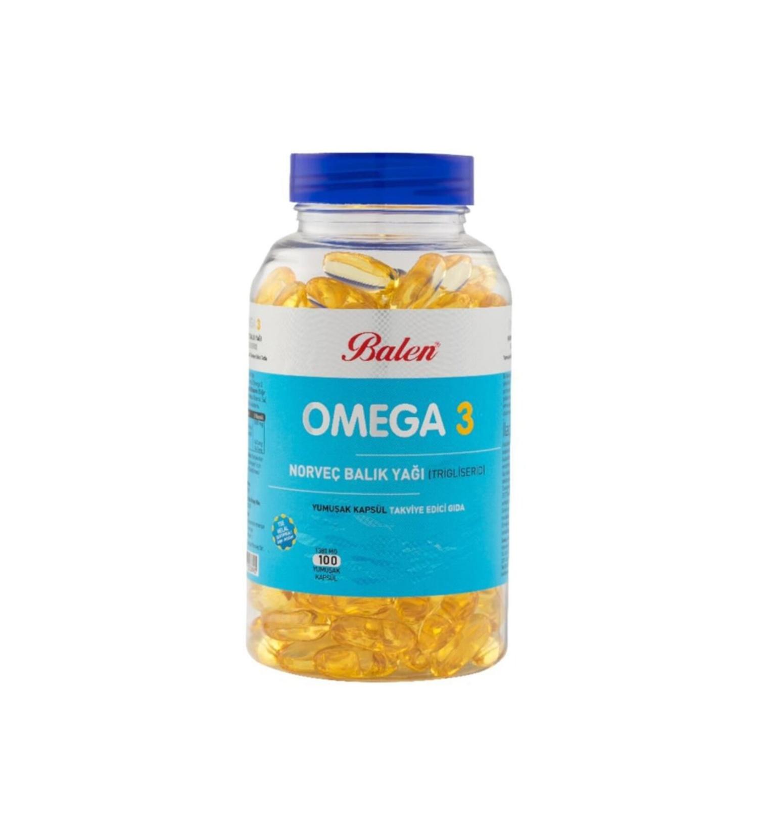 Balen Norwegian Fish Oil 100 Capsules