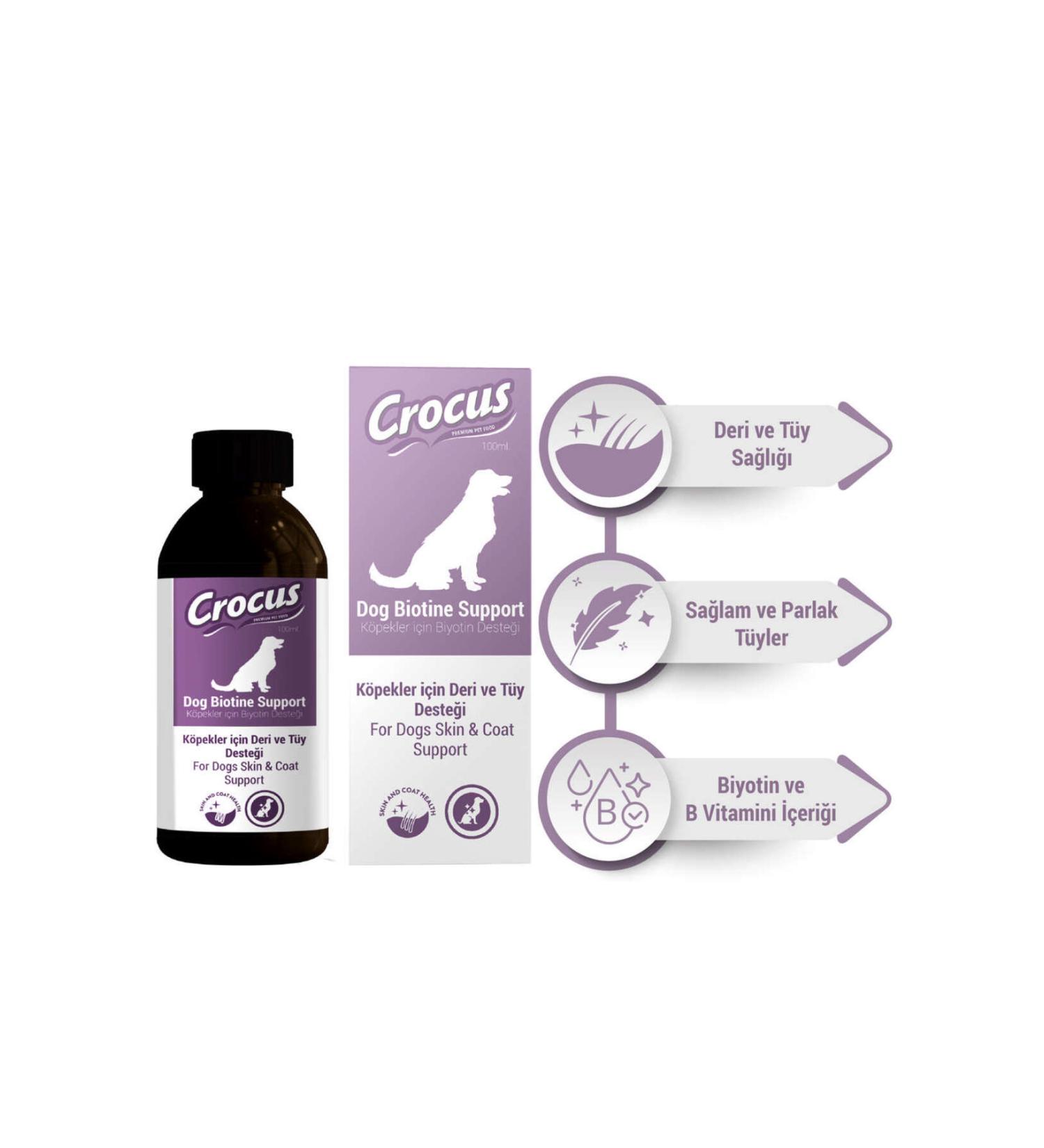 Crocus Dog Hair Health Drops 100 Ml 553134