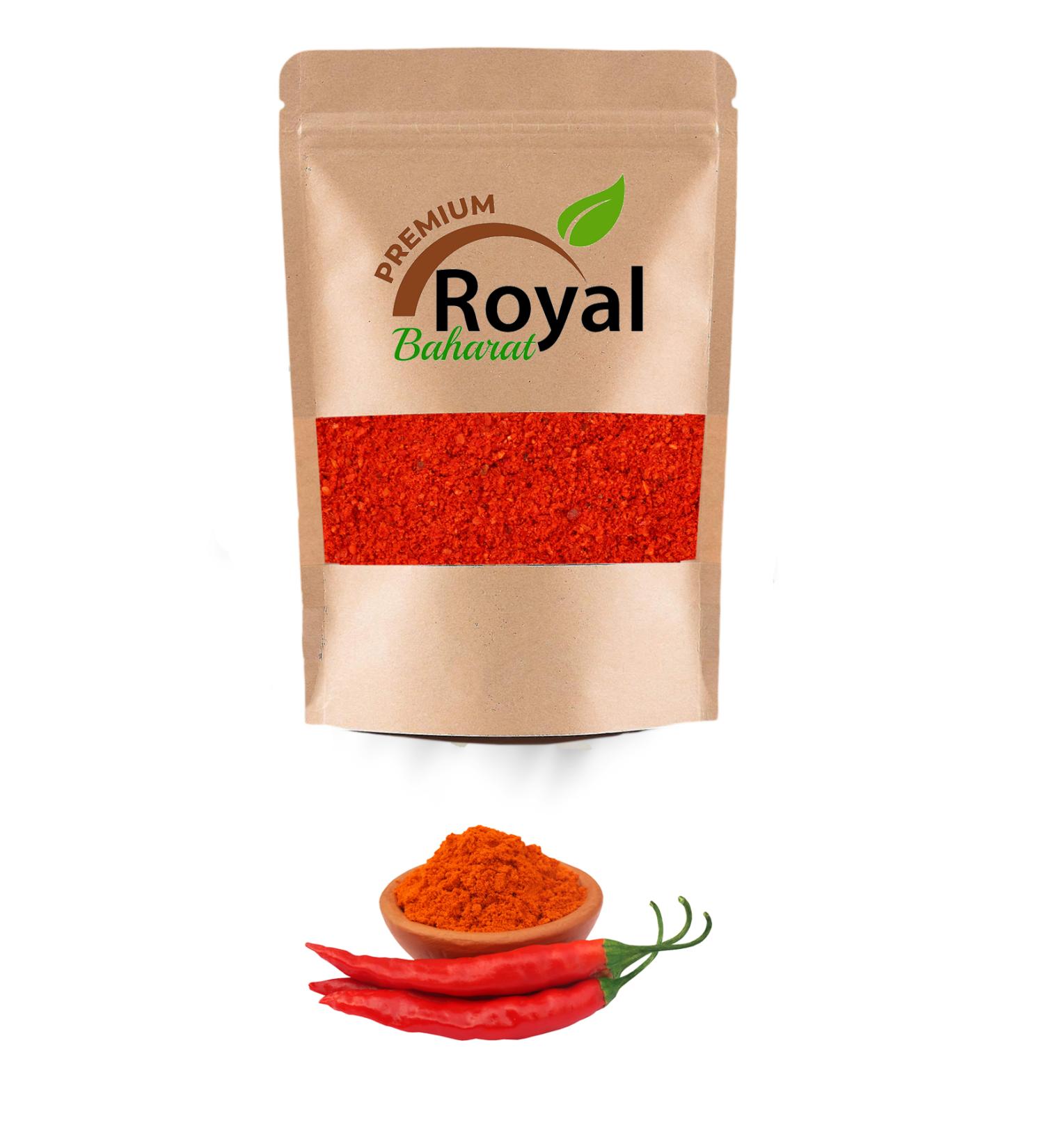 ROYAL SPICES Hot Pepper Deluxe Series Organic Delicious 200 Gr