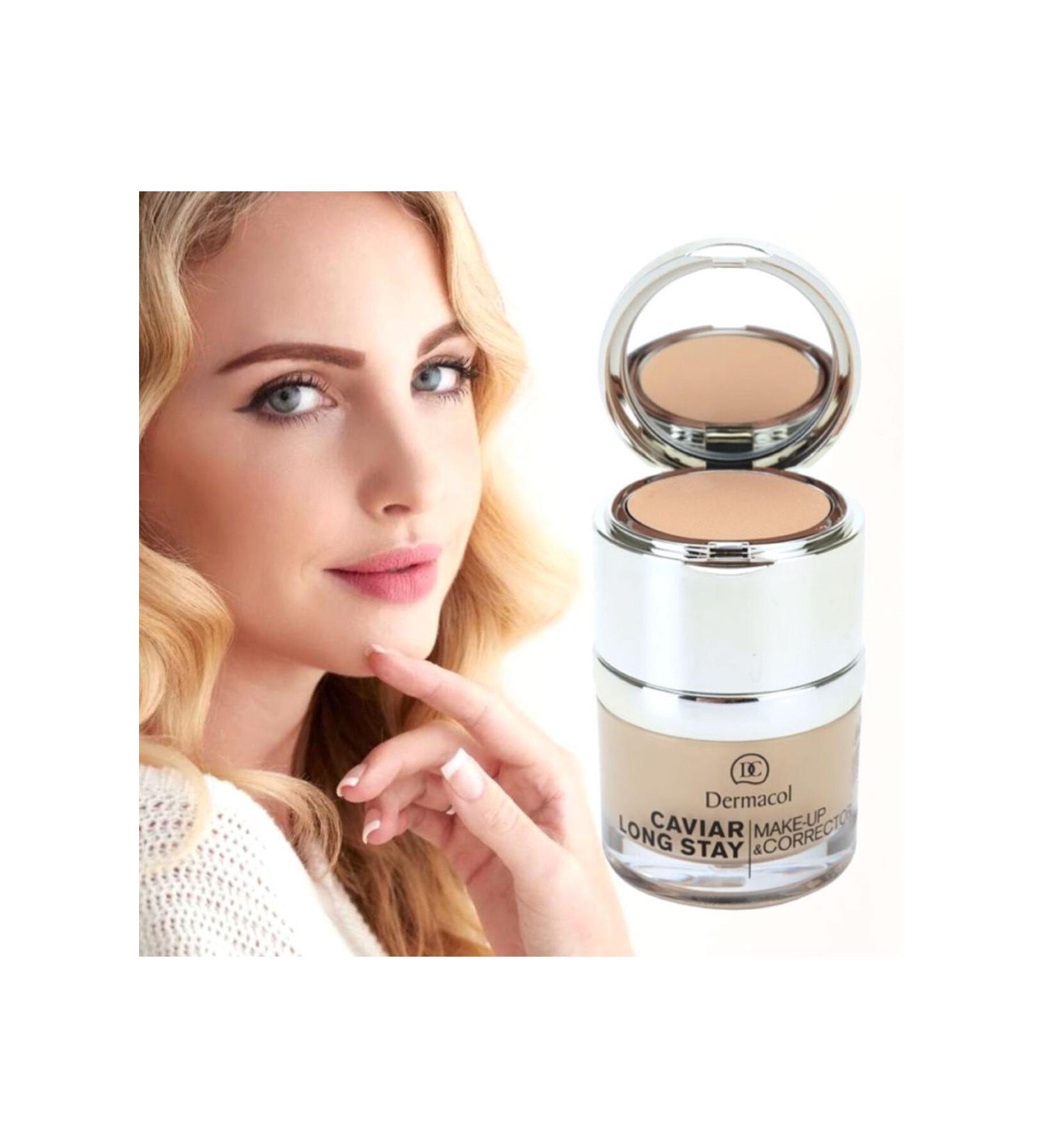 Dermacol Caviar Long Stay Make-Up Corrector - Caviar Essence Long-Lasting Foundation ( 3 Nude ) - Buy Online on GoSupps.com