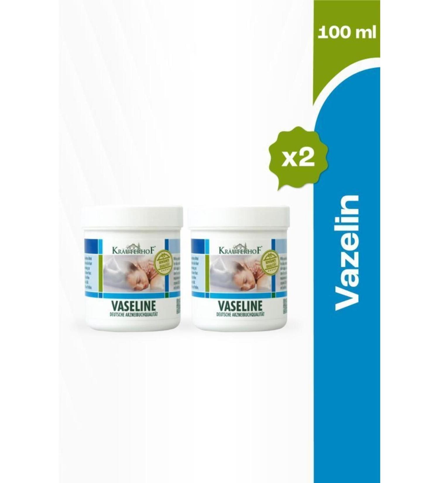 Krauterhof Vaseline 100 ml x2 Pieces - Buy Online on GoSupps.com
