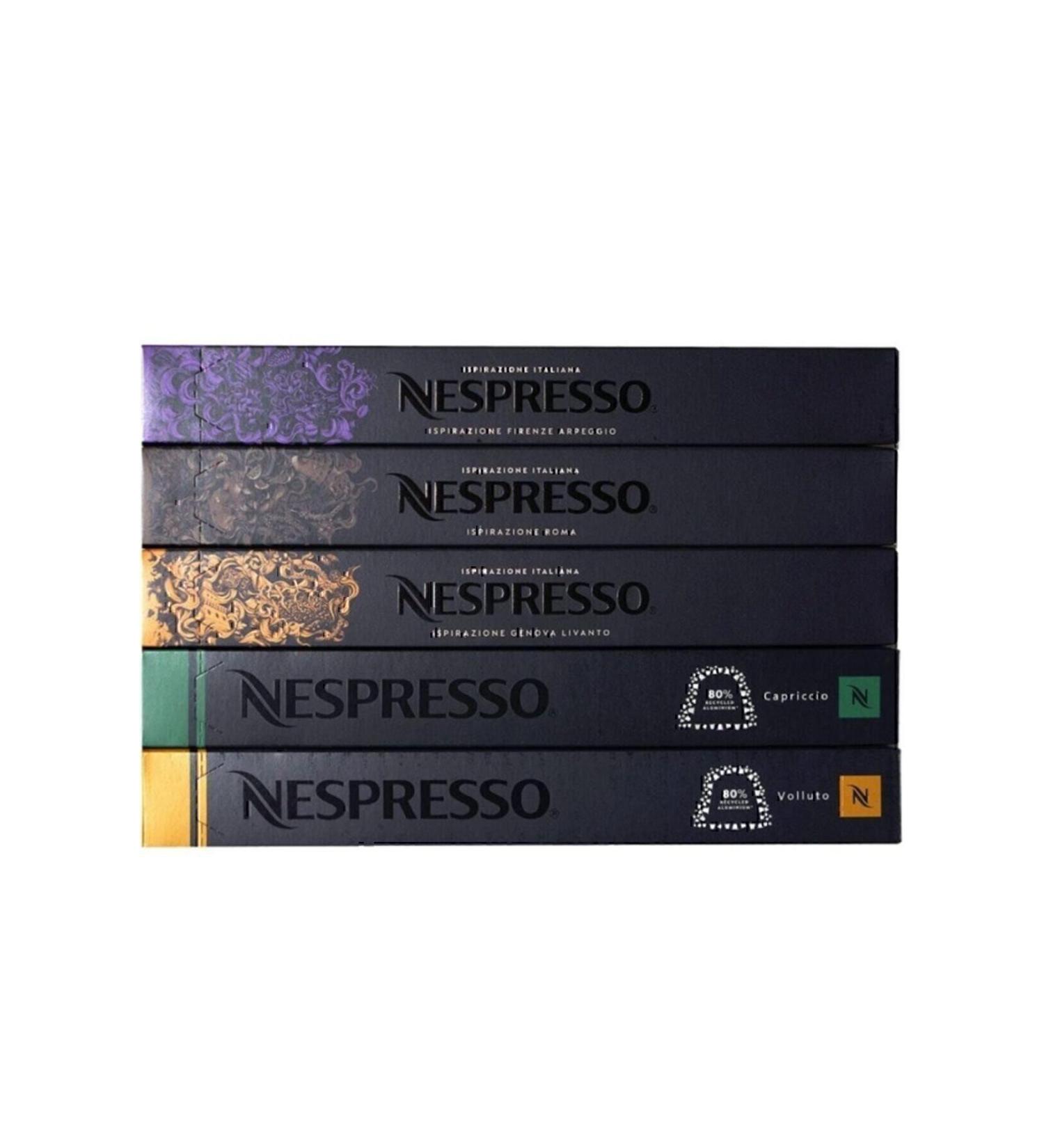 Nespresso Balanced Italian Flavors Series Set of 5