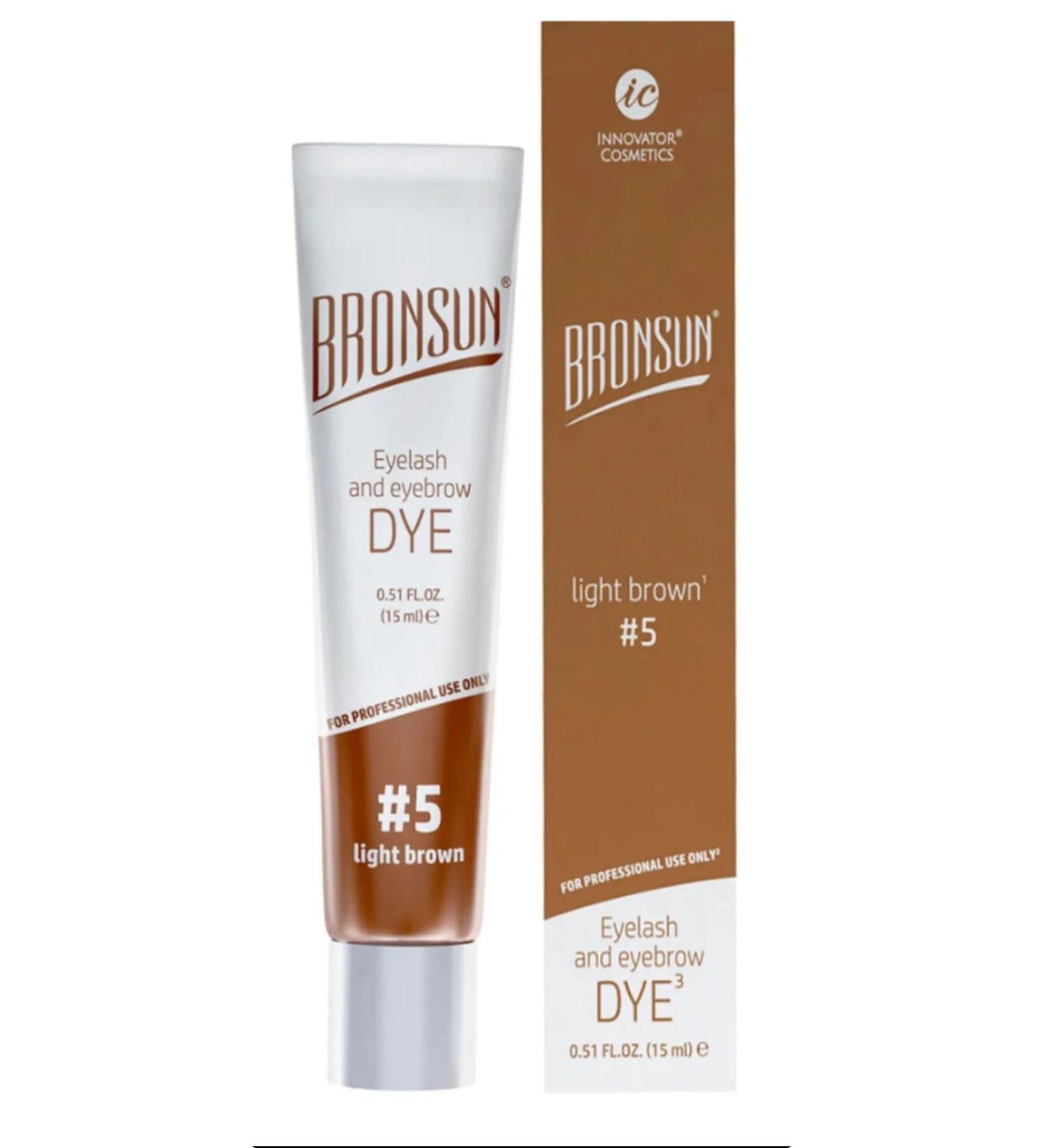 BRONSUN eyebrow dye no 5 light brown