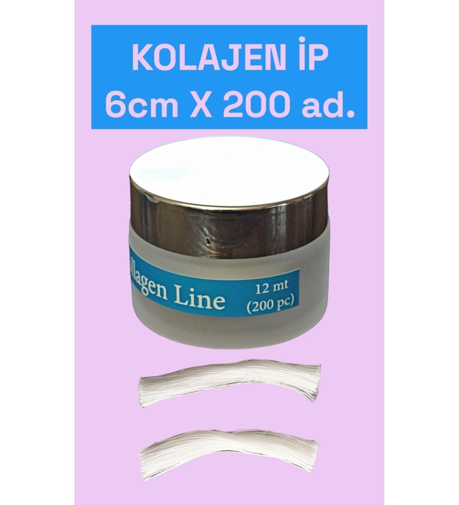 PROLINE COLLAGEN THREAD 200 PIECES 6 CM.
