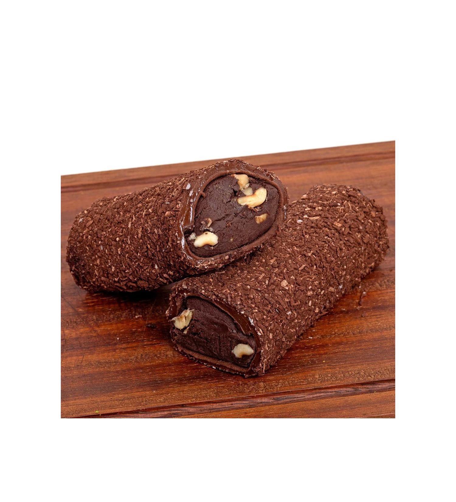 HALUK EREZ Browni Hazelnut Cream Wrapped Turkish Delight 1000 Grams