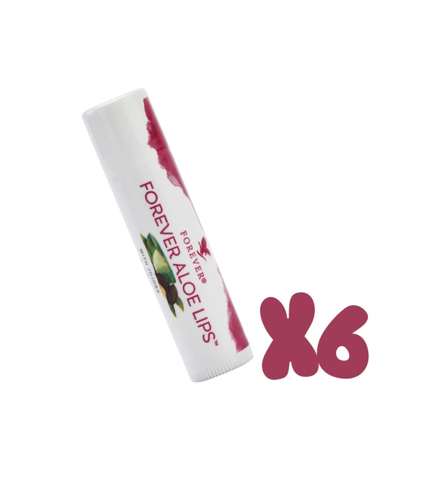 Forever Living Aloe Lips Lip Protector 6 Pieces-022 - Buy Online on GoSupps.com