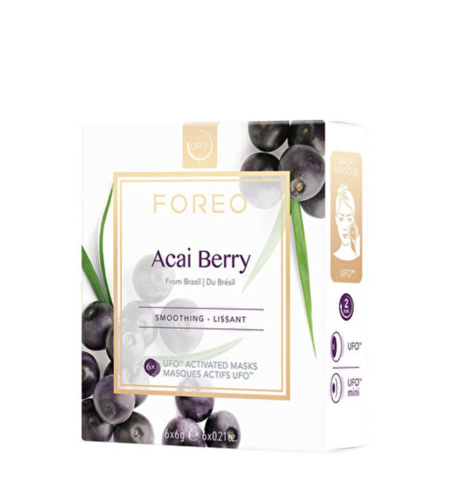 NOVAFACE STD UFO Mask Acai Berry Smoothing 6 Active Standard (SINGLE)