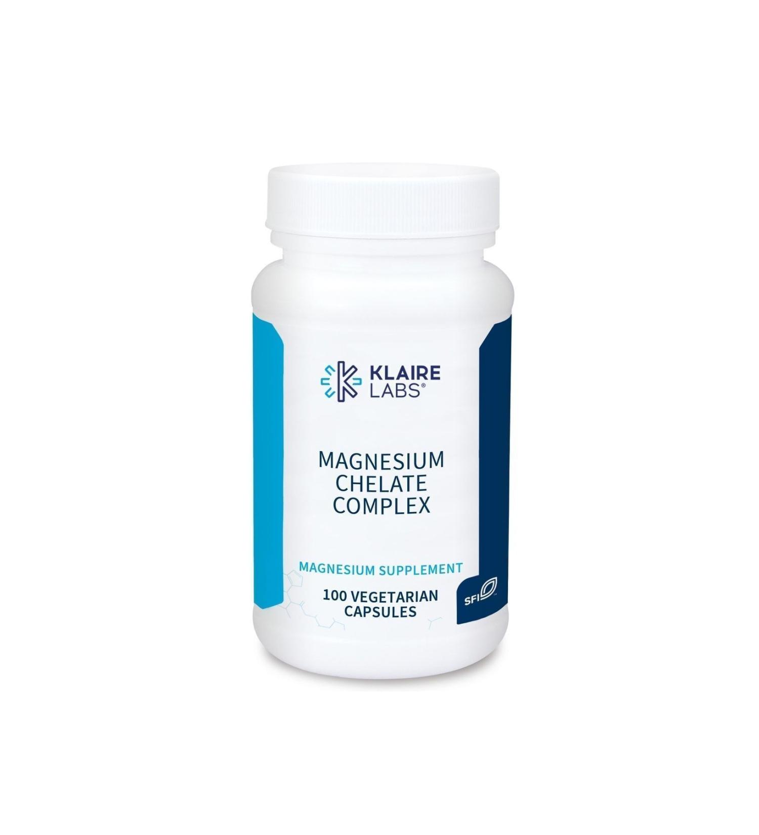 Klaire labs Magnesium Chelate Complex 100 Capsules