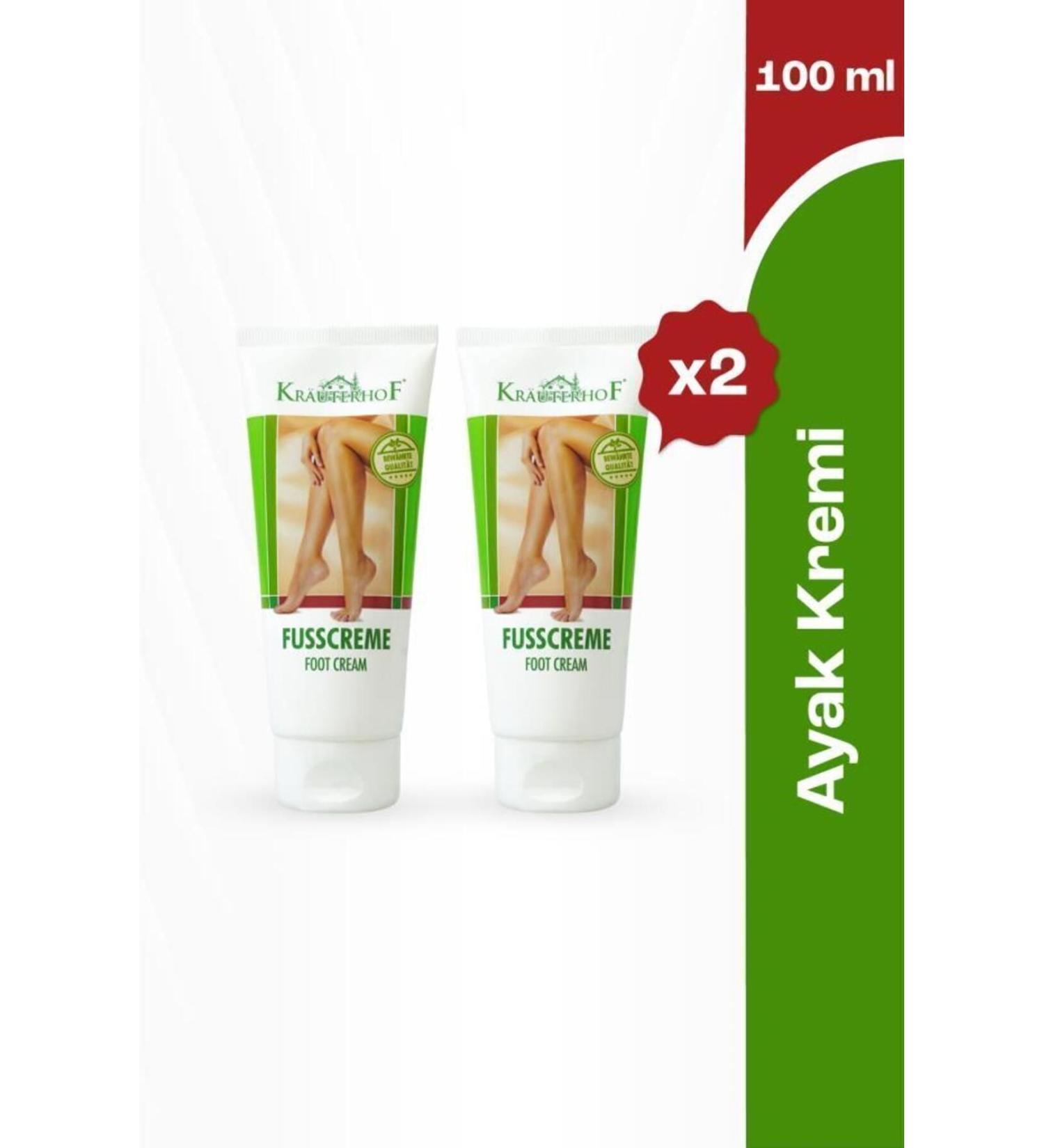 Krauterhof Foot Cream 100 ml x2 Pieces