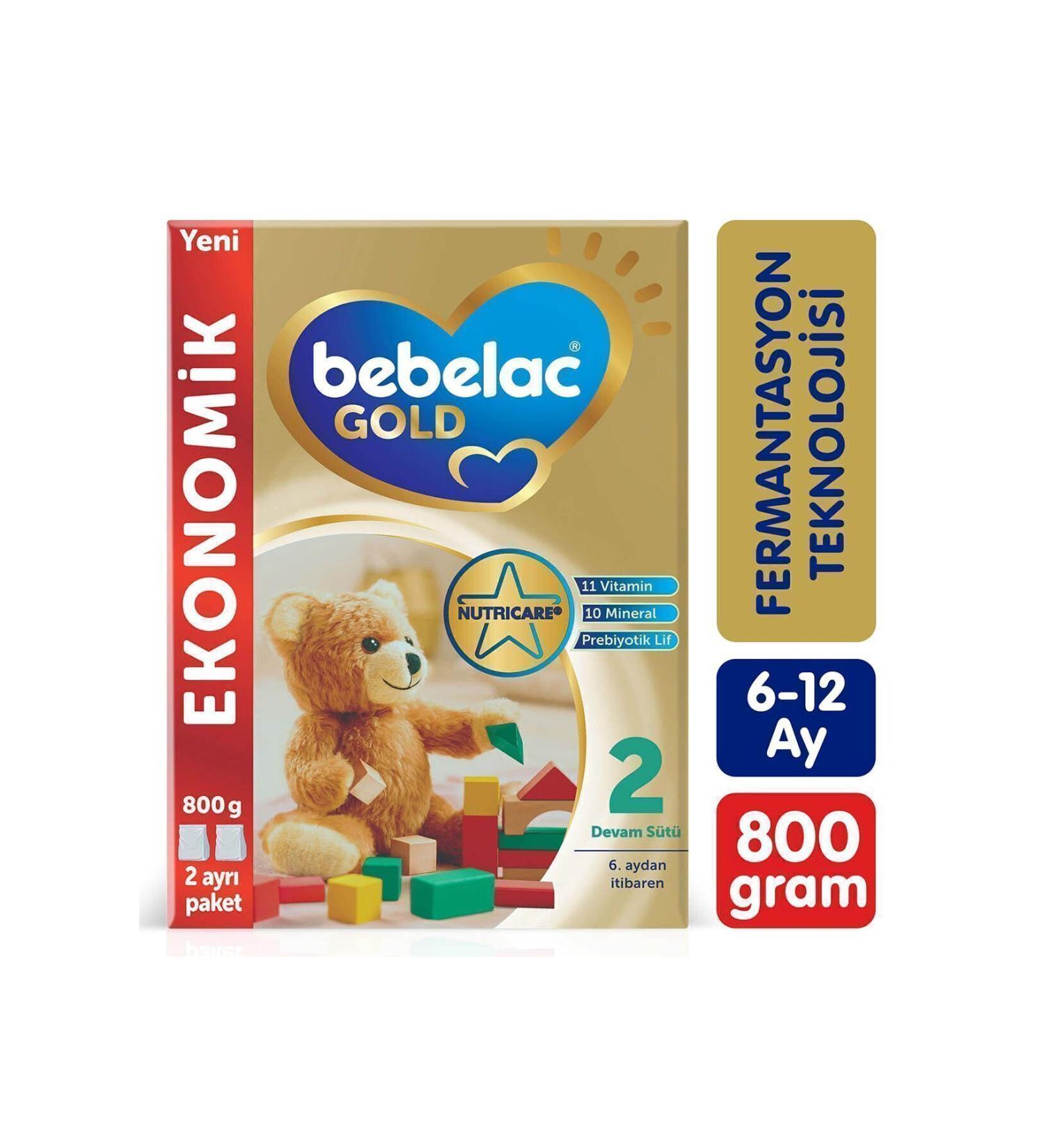 Bebelac Gold 2 Follow-On Milk 800 gr - Buy Online on GoSupps.com