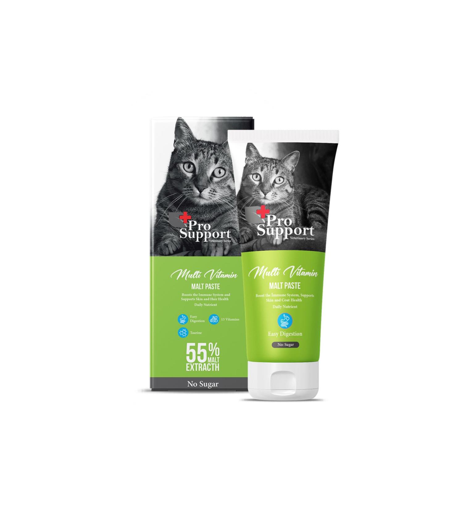 Pro Support PPC Multivitamin Malt Paste 100gr (Immune System Supporter and Hairball Prevention)