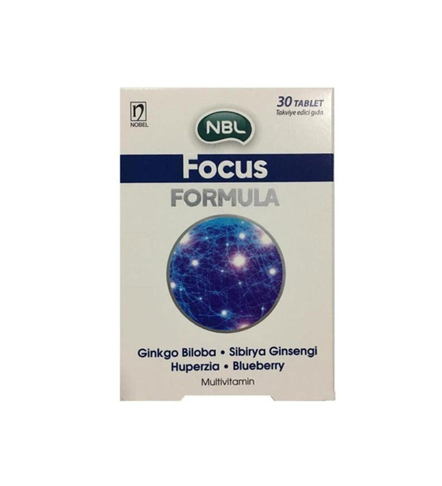 NBL Focus Formula 30 Tablet