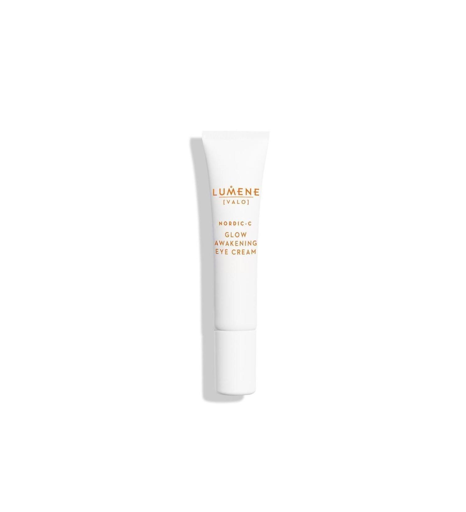 Lumene Glow Awakening Eye Cream - Revitalizing & Brightening Complete Eye Contour Care Cream 15 ml - Buy Online on GoSupps.com