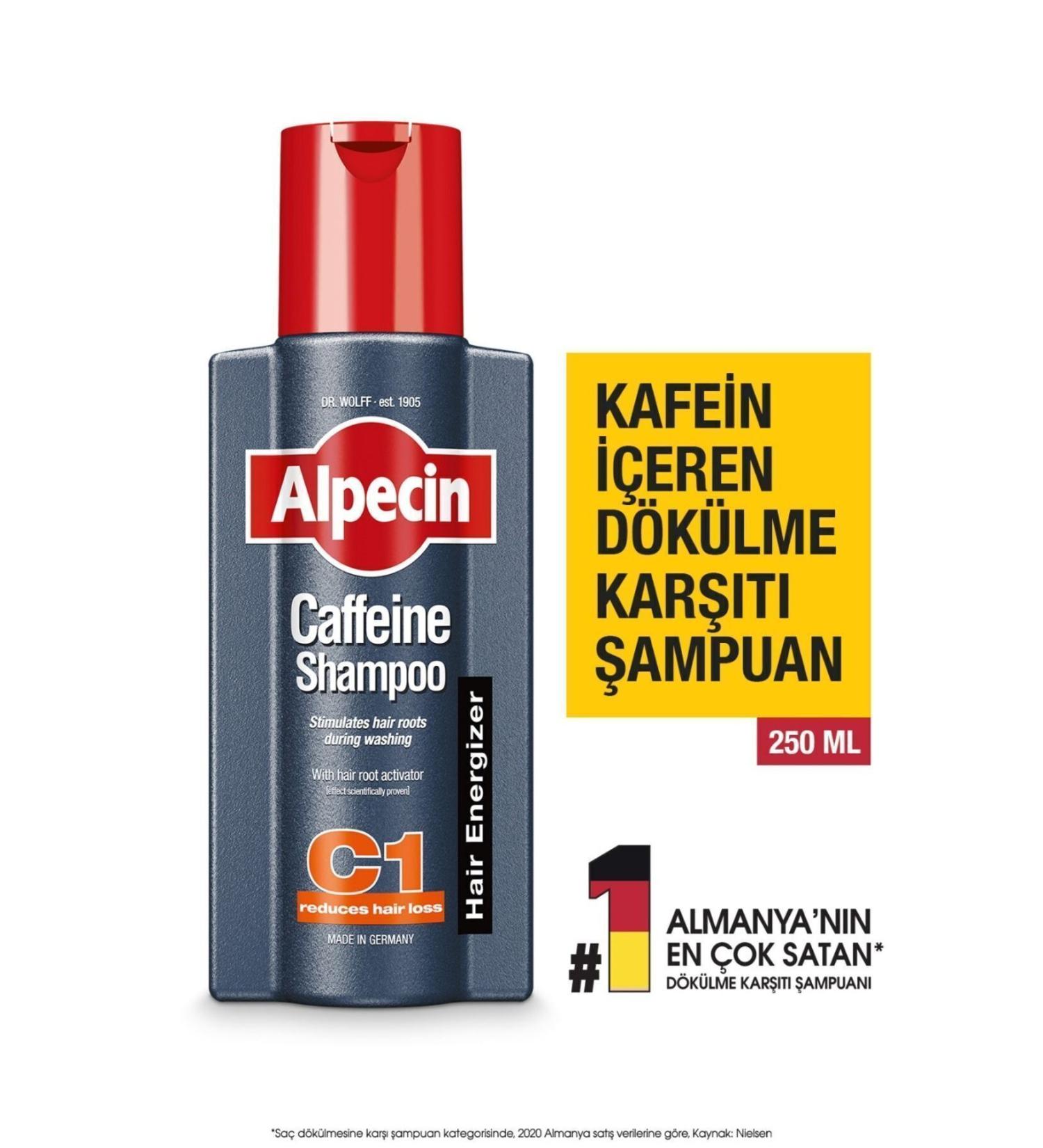 Alpecin C1 - Caffeinated Anti-Hair Loss Shampoo - Buy Online on GoSupps.com