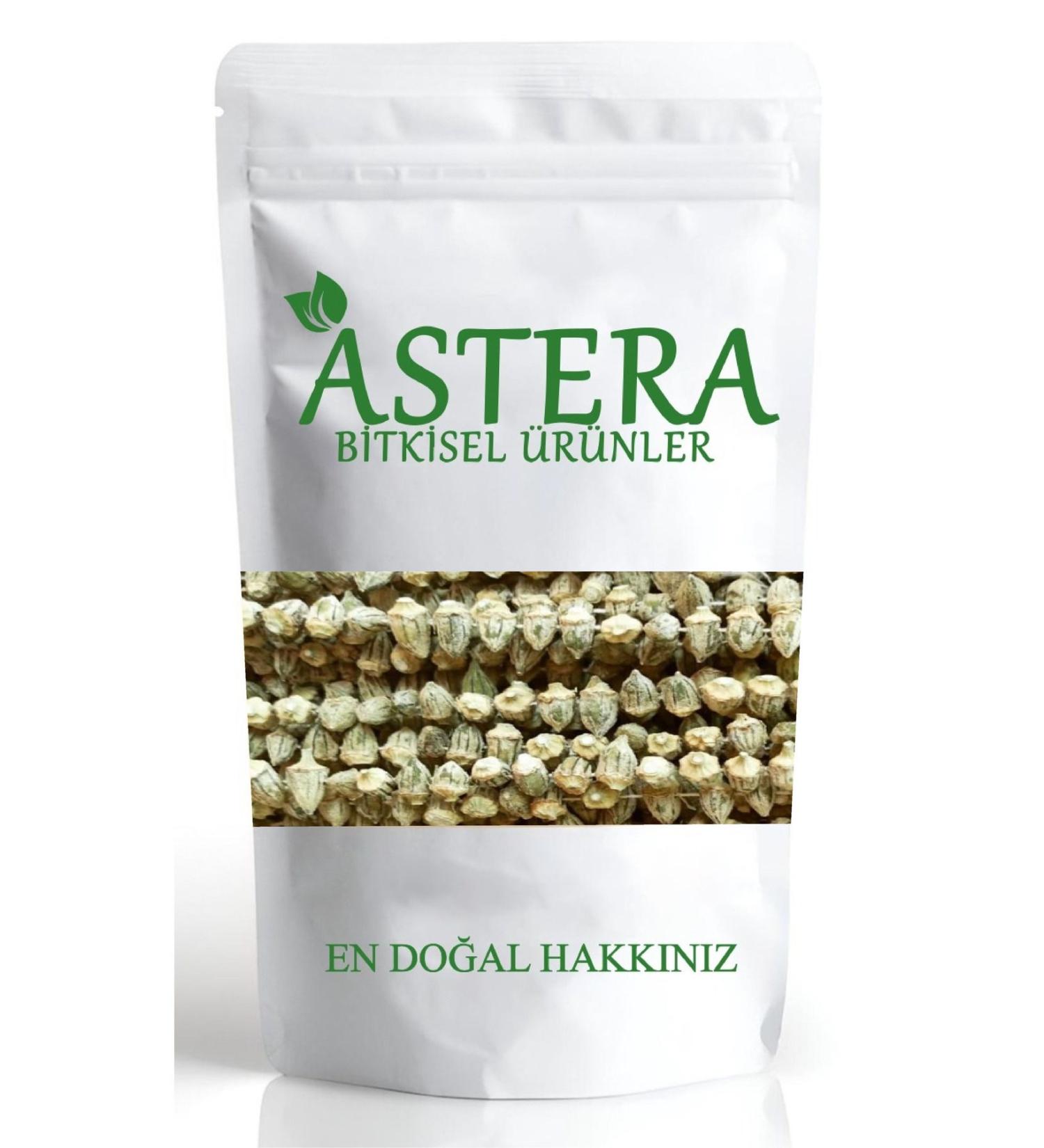 ASTERA 100 Gr Dried Flower Okra (New Crop) 1st Quality
