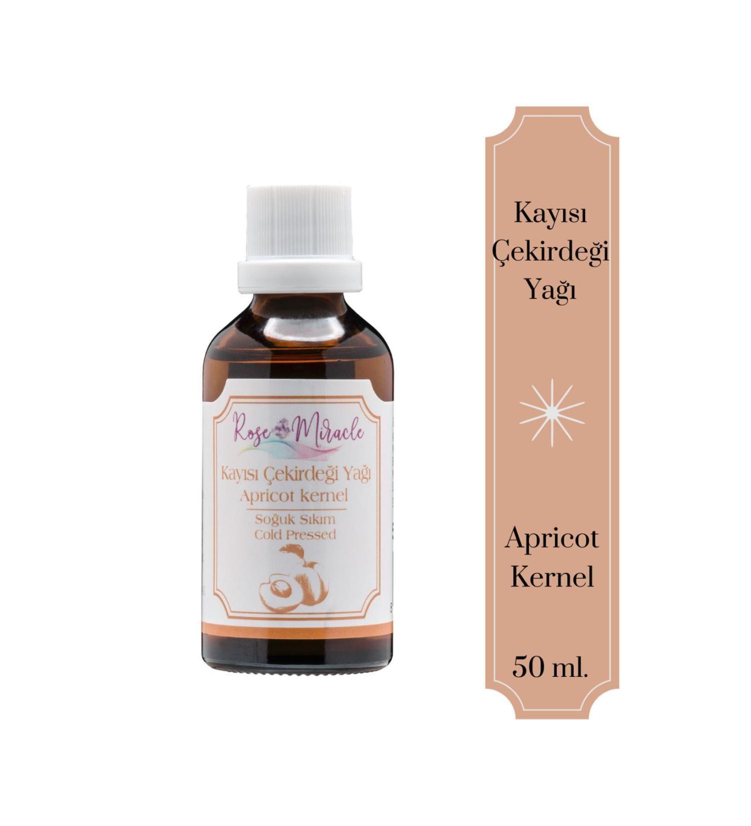 Rose Miracle APRICOT KERNEL OIL 50 ml - Buy Online on GoSupps.com