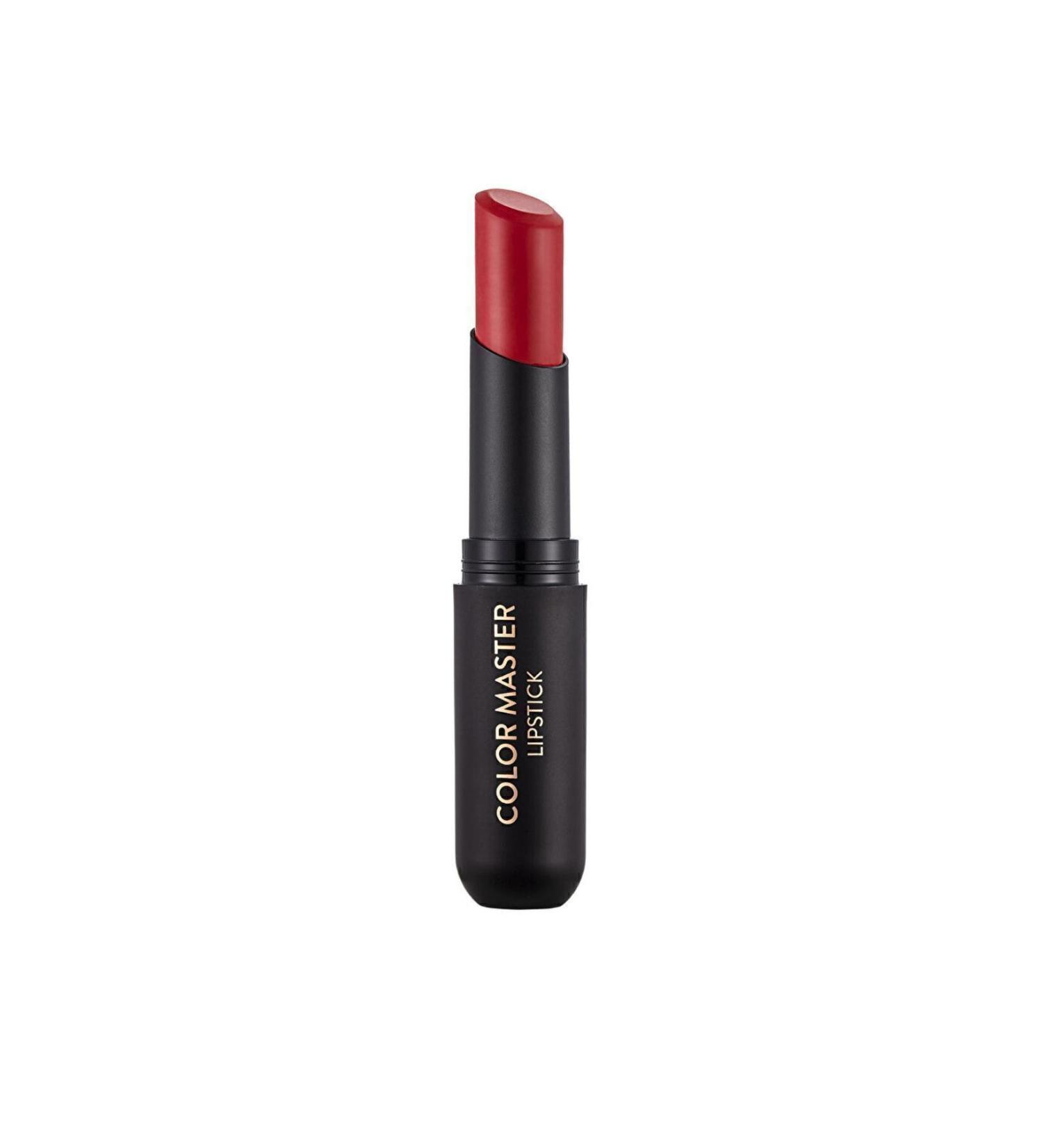 Flormar Permanent Matte Stick Lipstick - Color Master Sls. - 014 The Red- 8682536018043 - Buy Online on GoSupps.com