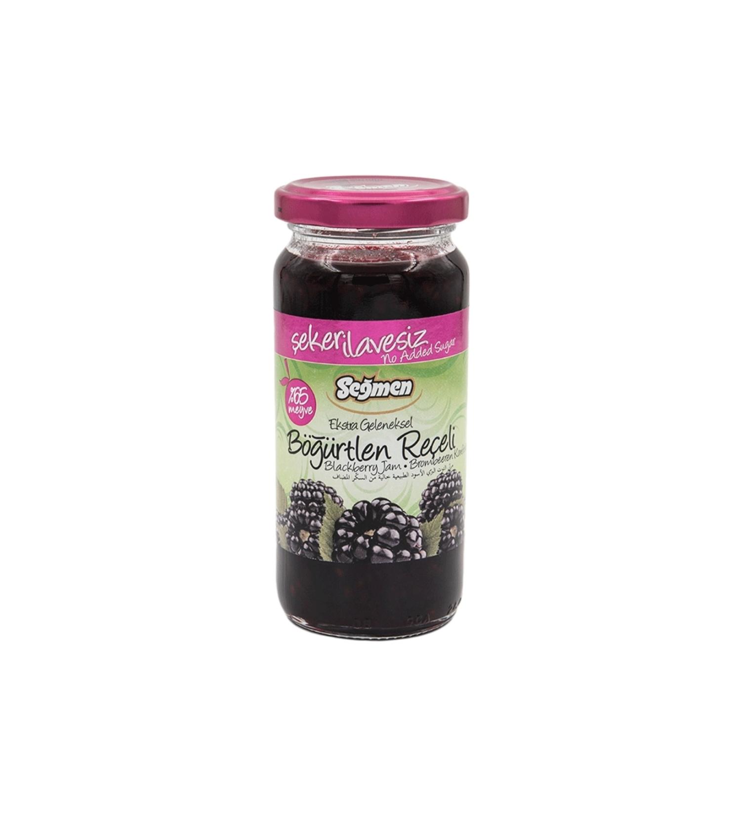 Se men Blackberry Jam No Sugar Added Jar 270g